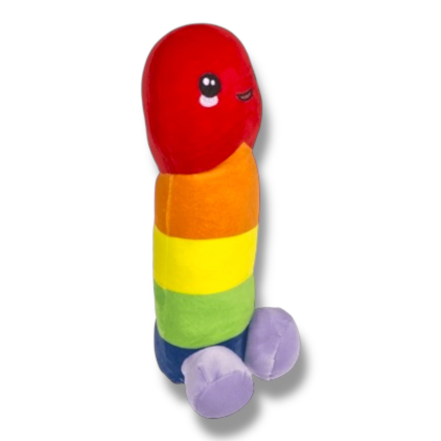 Kinky Pleasure - OB142 - Plush Penis Rainbow