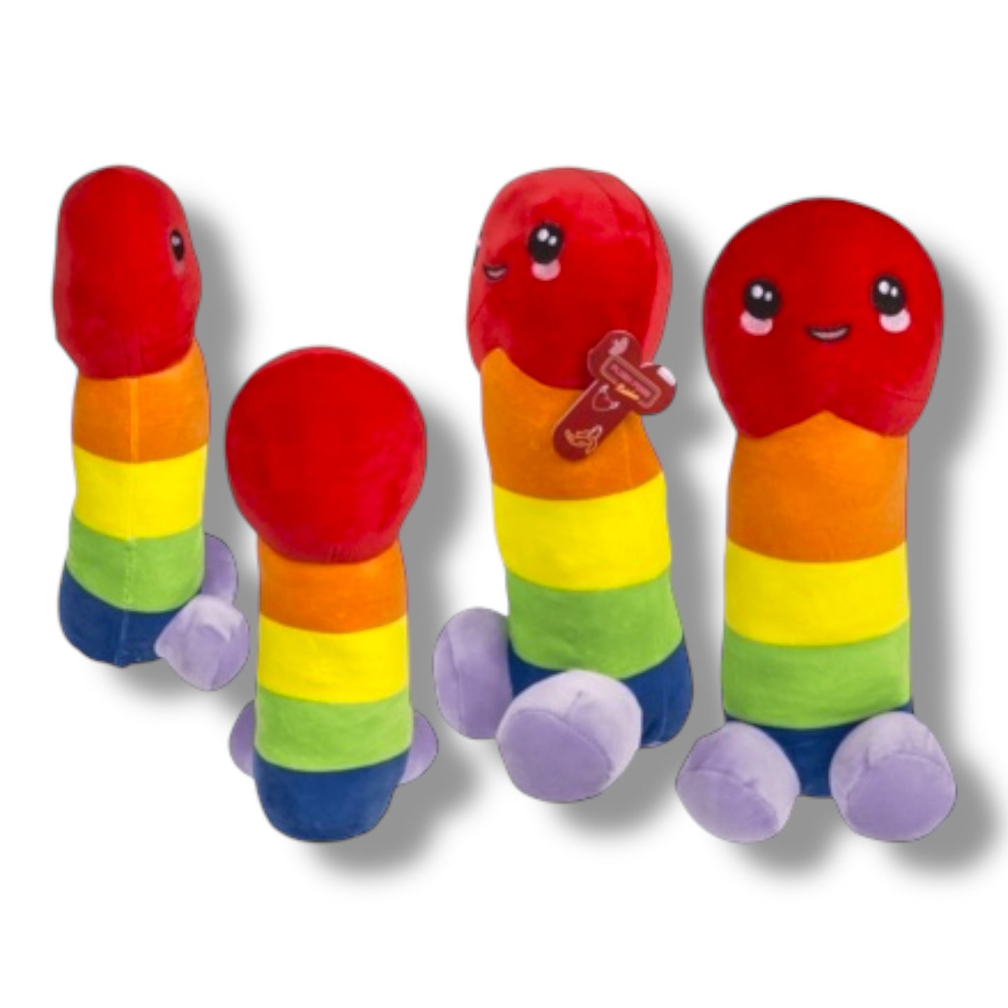 Kinky Pleasure - OB142 - Plush Penis Rainbow