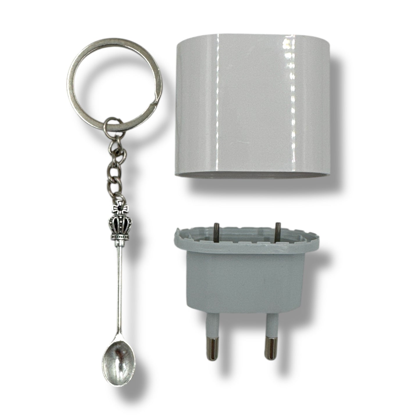 Kinky Pleasure - T213 - Festival Secret Stash Kit ( Hollow Adapter + Mini Spoon )