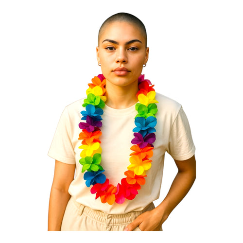 Kinky Pleasure - KPP014 - Pride - Flower Wreath Rainbow - Model 02