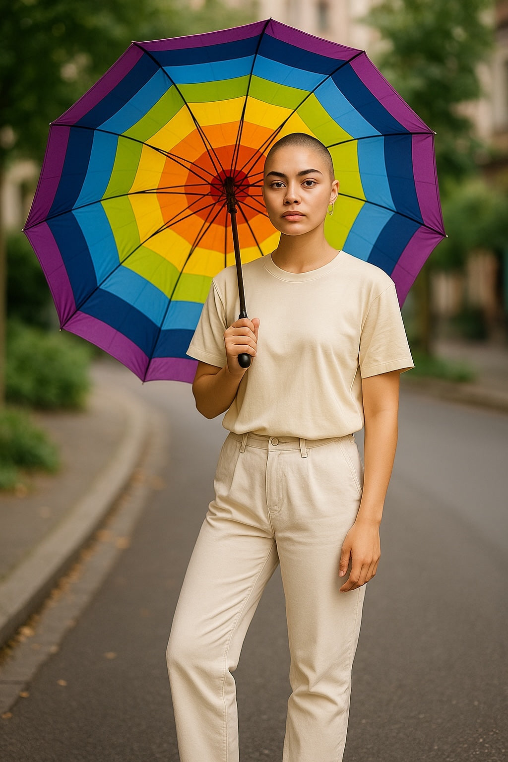 Kinky Pleasure - KPP022 - Pride – Rainbow Umbrella – Large