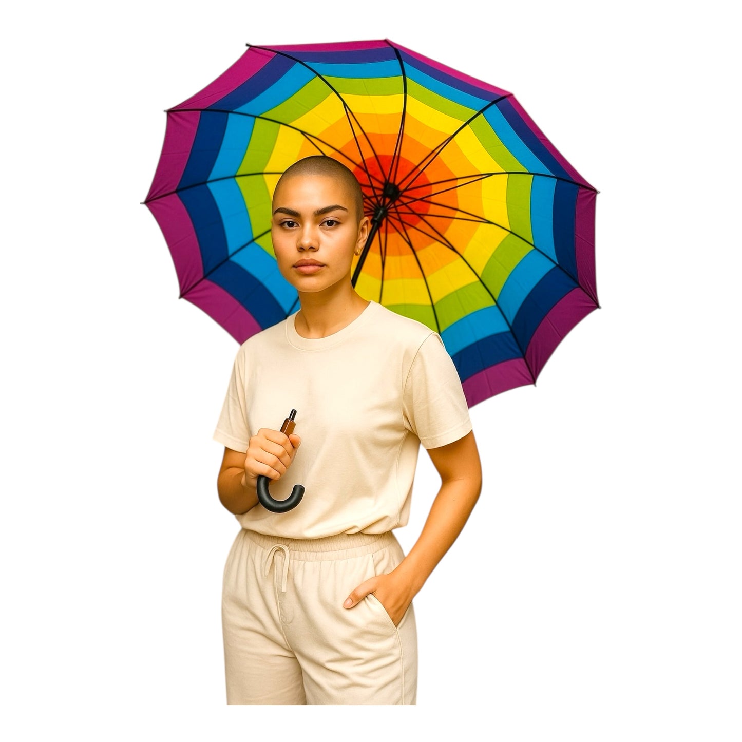 Kinky Pleasure - KPP022 - Pride – Rainbow Umbrella – Large