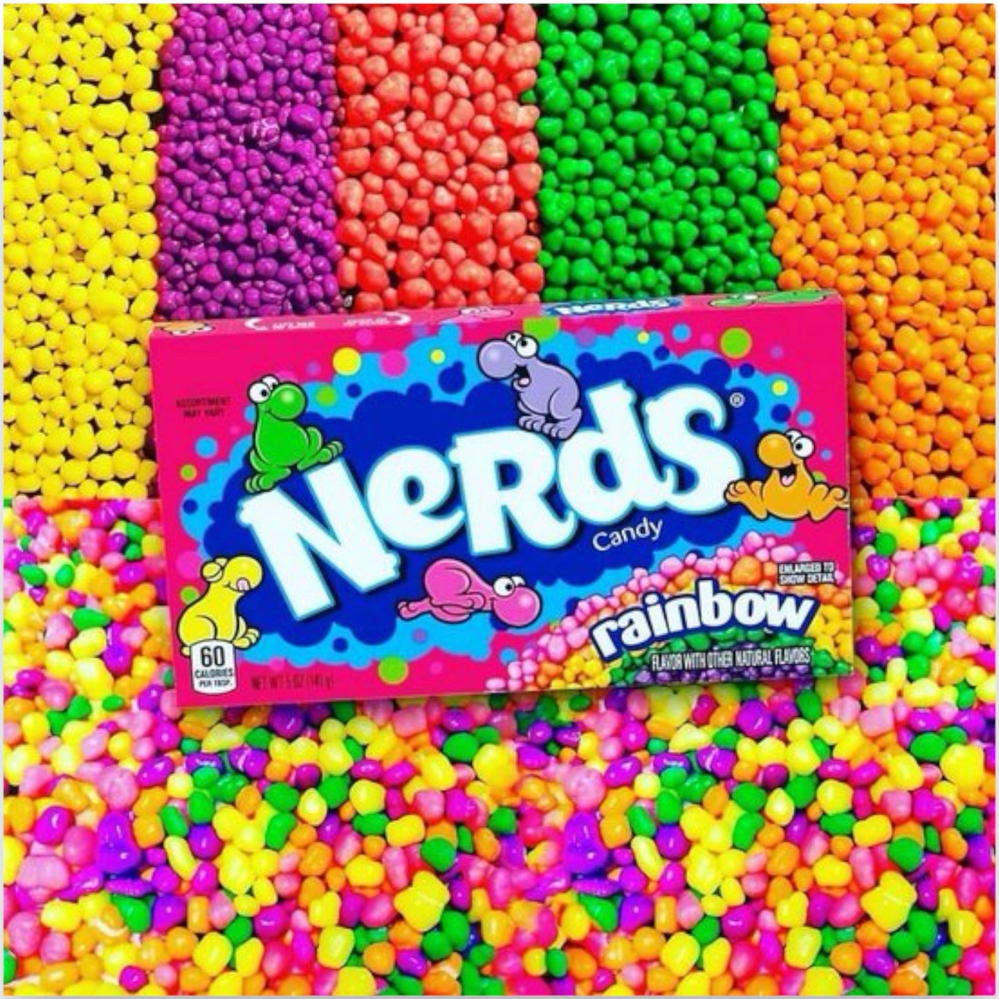 Kinky Pleasure - AC127 - Candy - Nerds Fruits - Rainbow