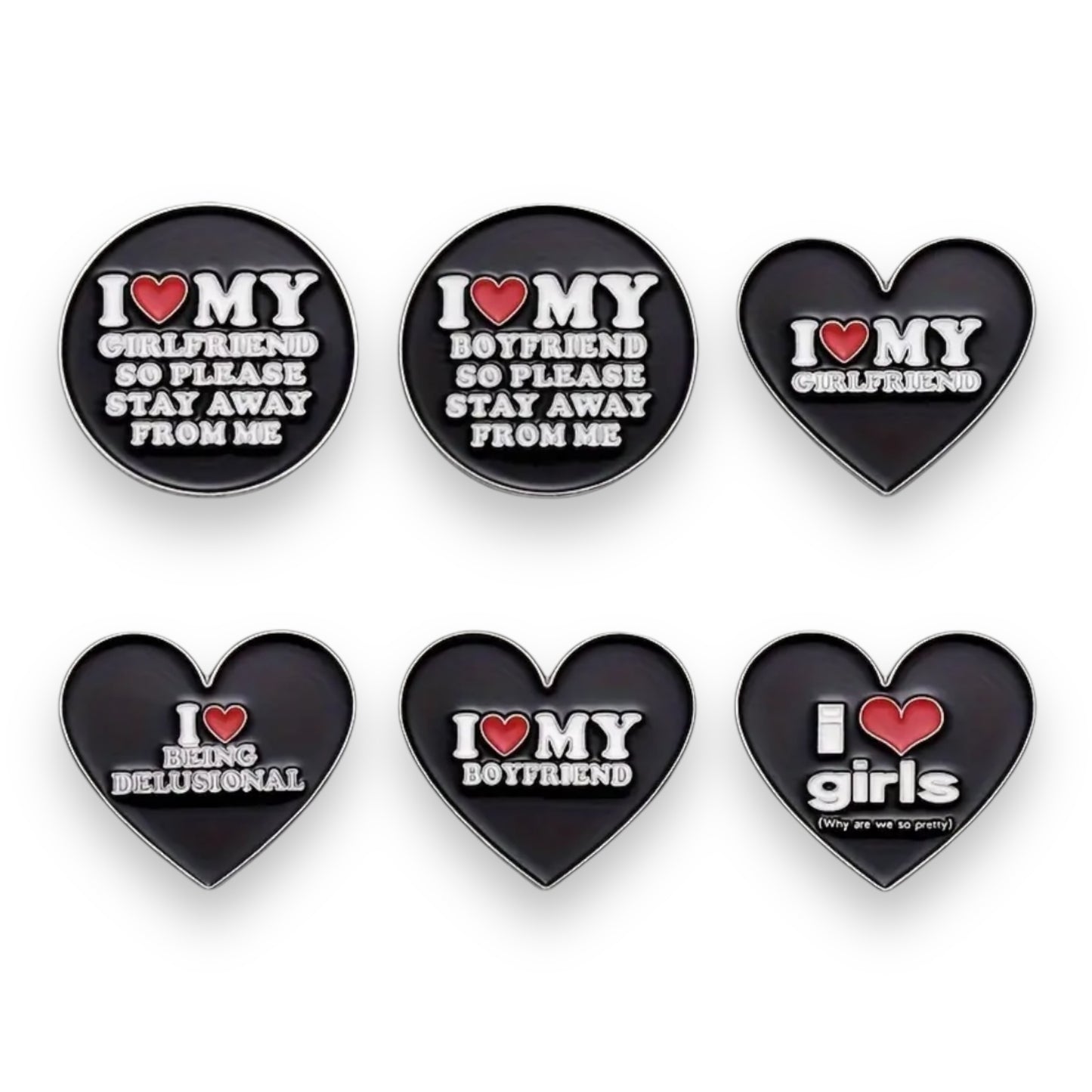 Kinky Pleasure - T024 - Badges For Shirt - Pin/Button/Badge - 6 Models