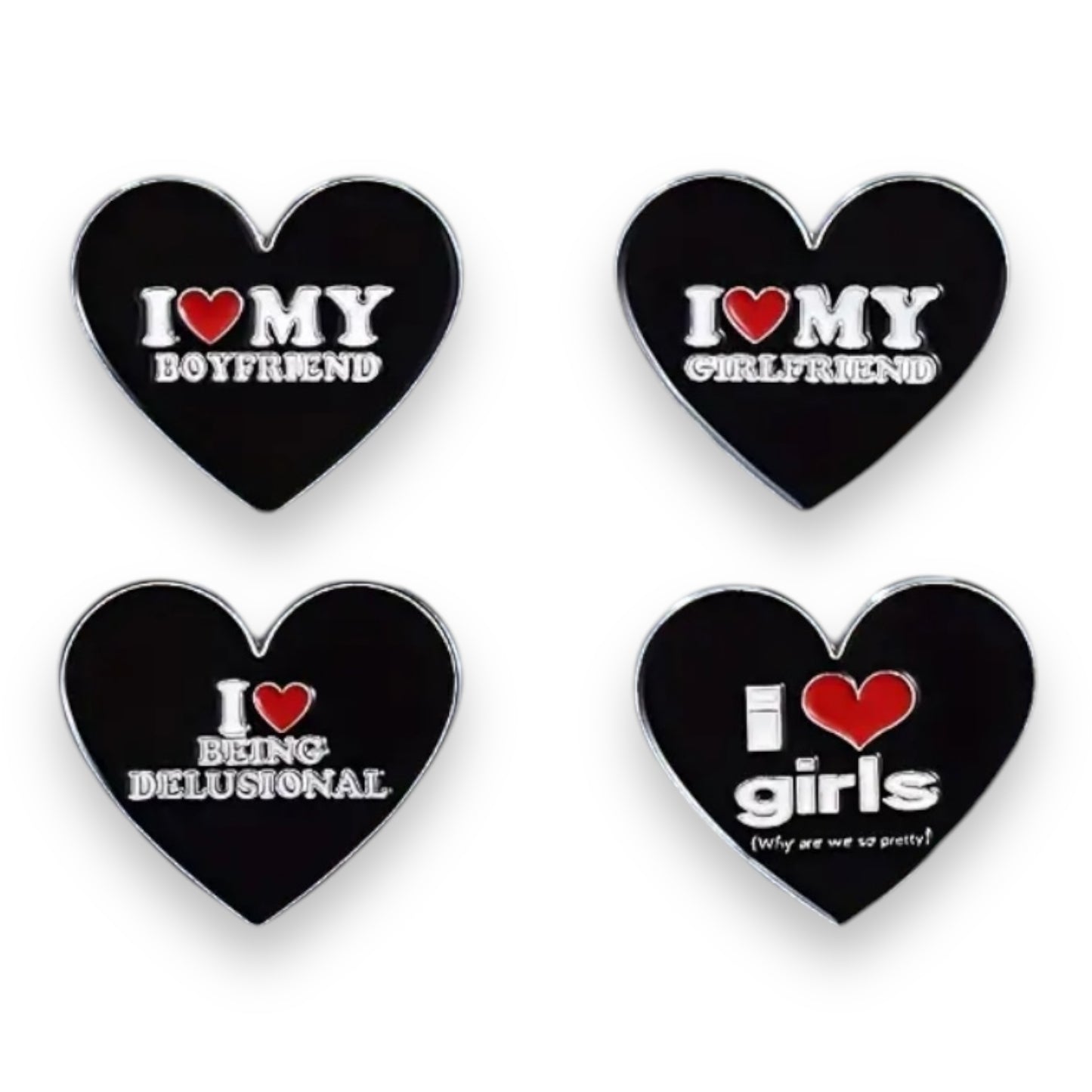 Kinky Pleasure - T024 - Badges For Shirt - Pin/Button/Badge - 6 Models