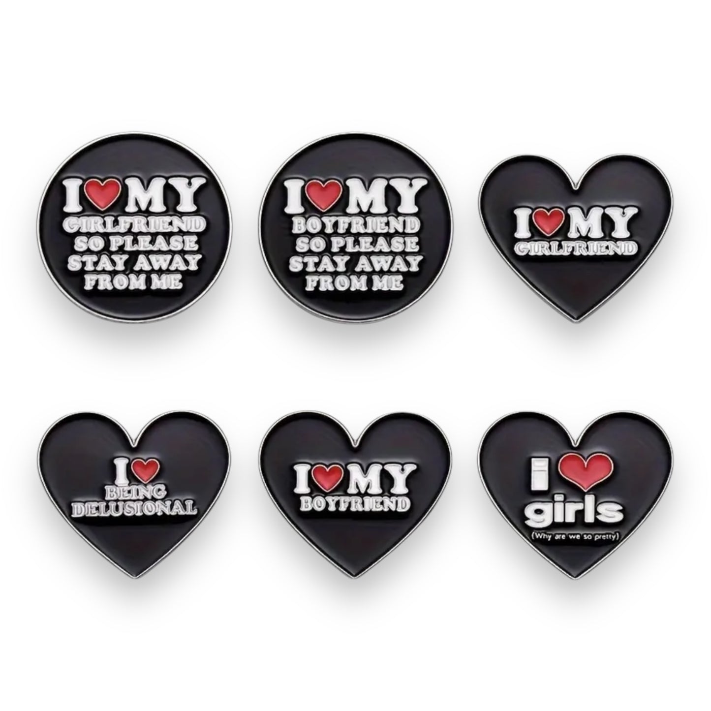 Kinky Pleasure - T024 - Badges For Shirt - Pin/Button/Badge - 6 Models