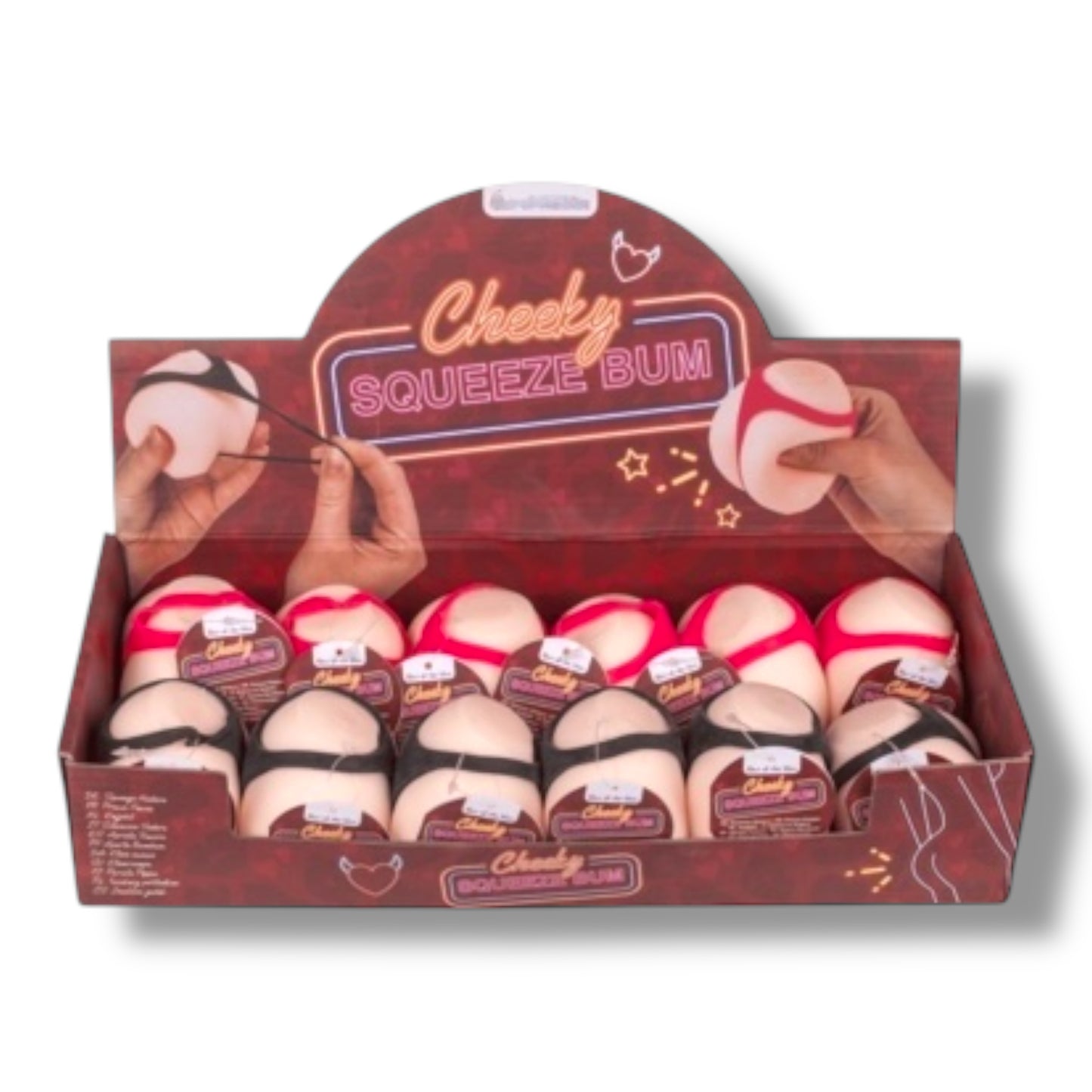 Kinky Pleasure - OB145 - Squeeze Cheeky Bum – 9 x 6 x 6.5 cm