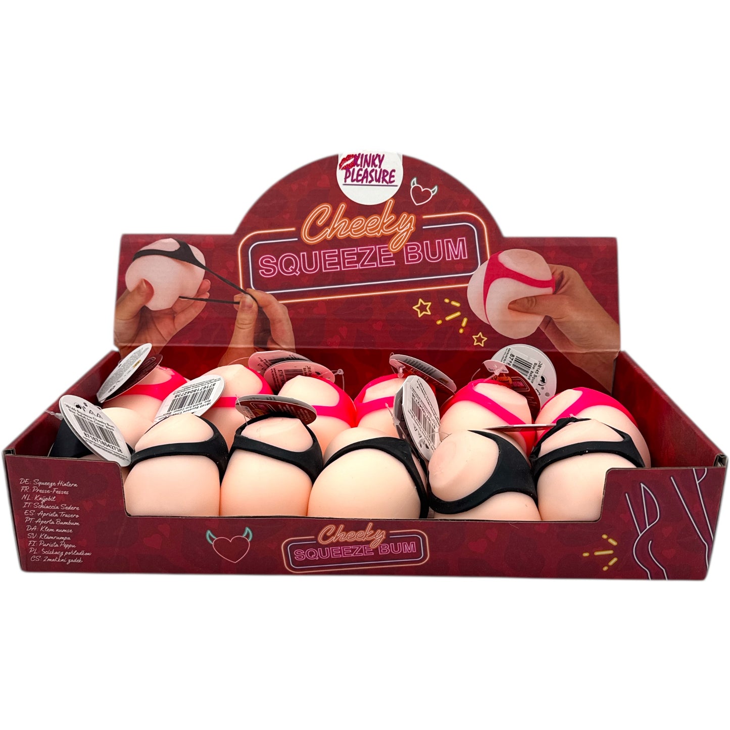 Kinky Pleasure - OB145 - Squeeze Cheeky Bum – 9 x 6 x 6.5 cm