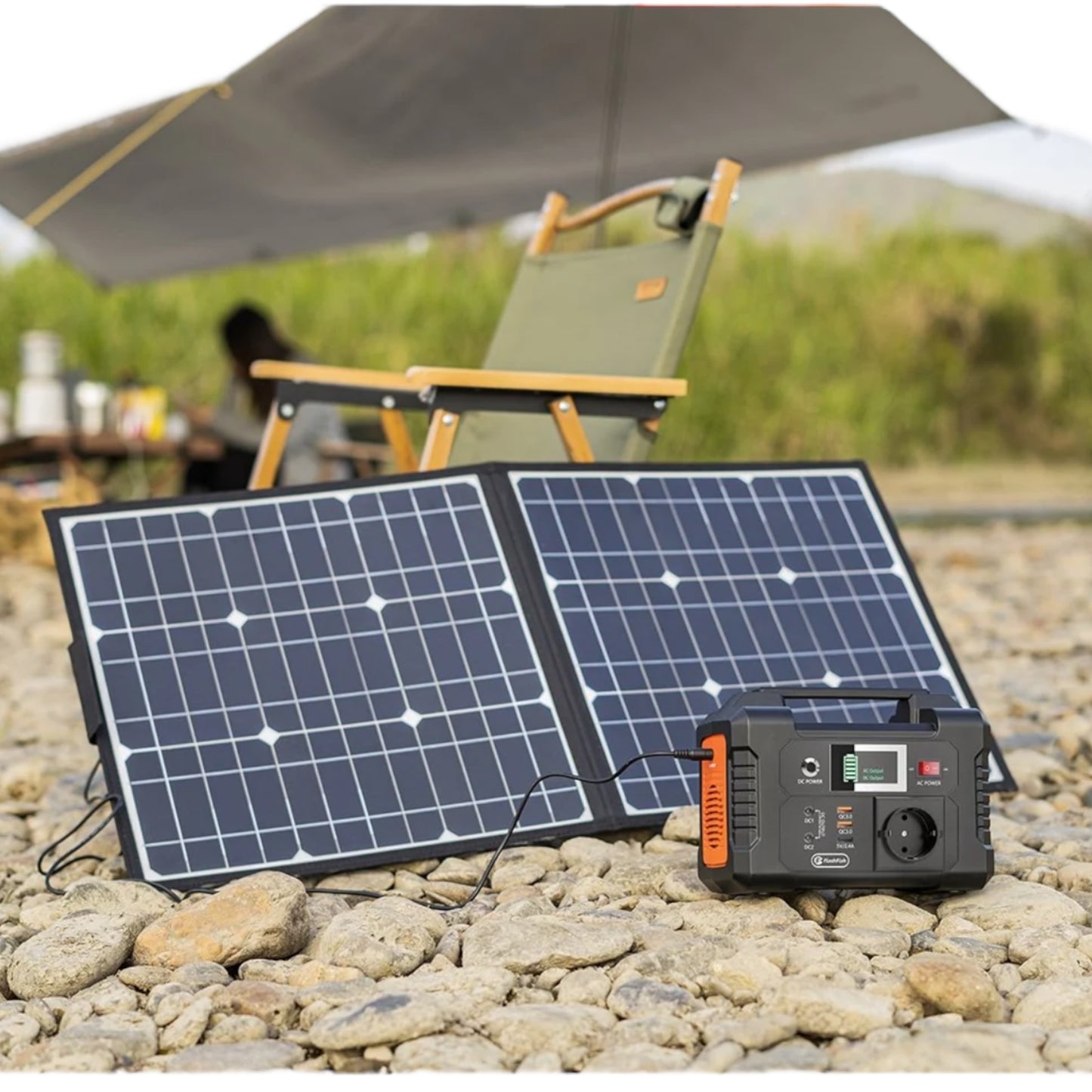Flashfish - T199 - E200 Portable Power Station – 200W | 151Wh / 40,800mAh