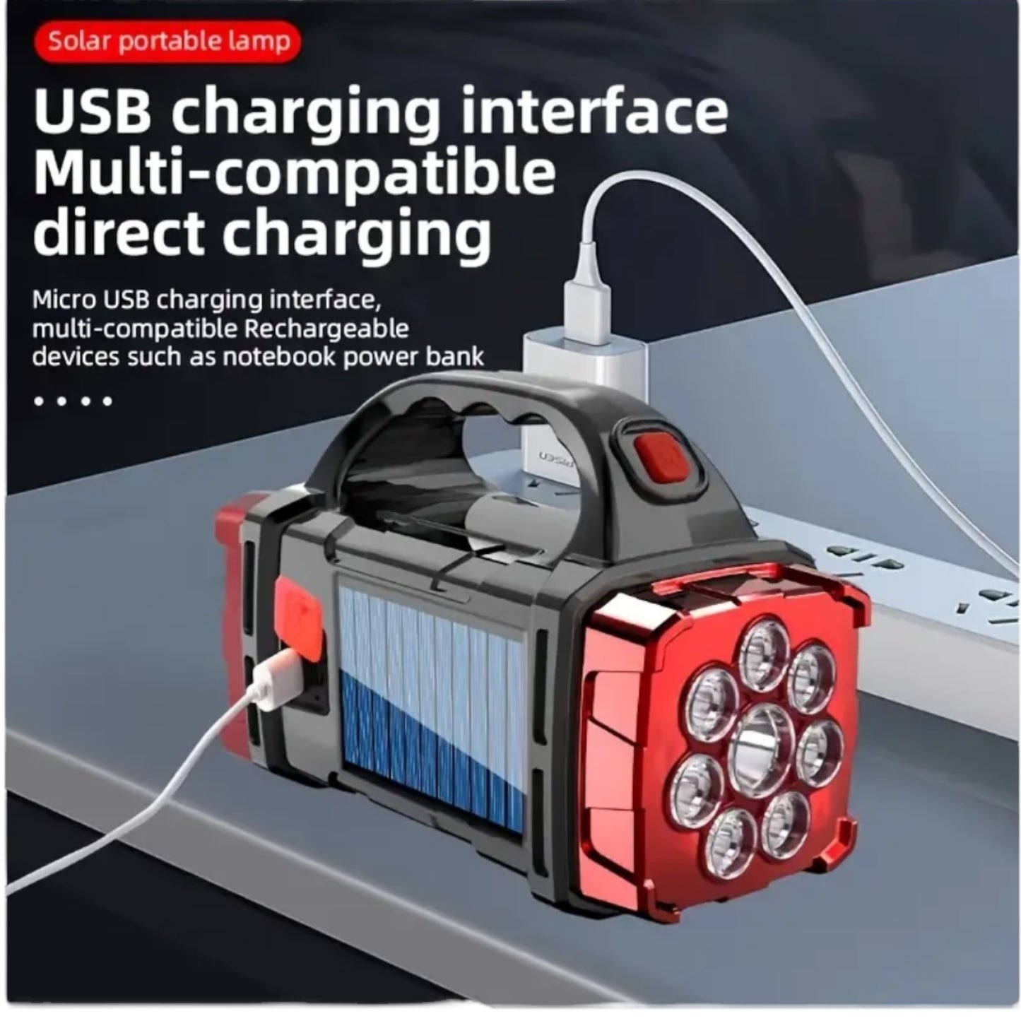 SolarFish - T200 - Solar Lamp with USB Charging