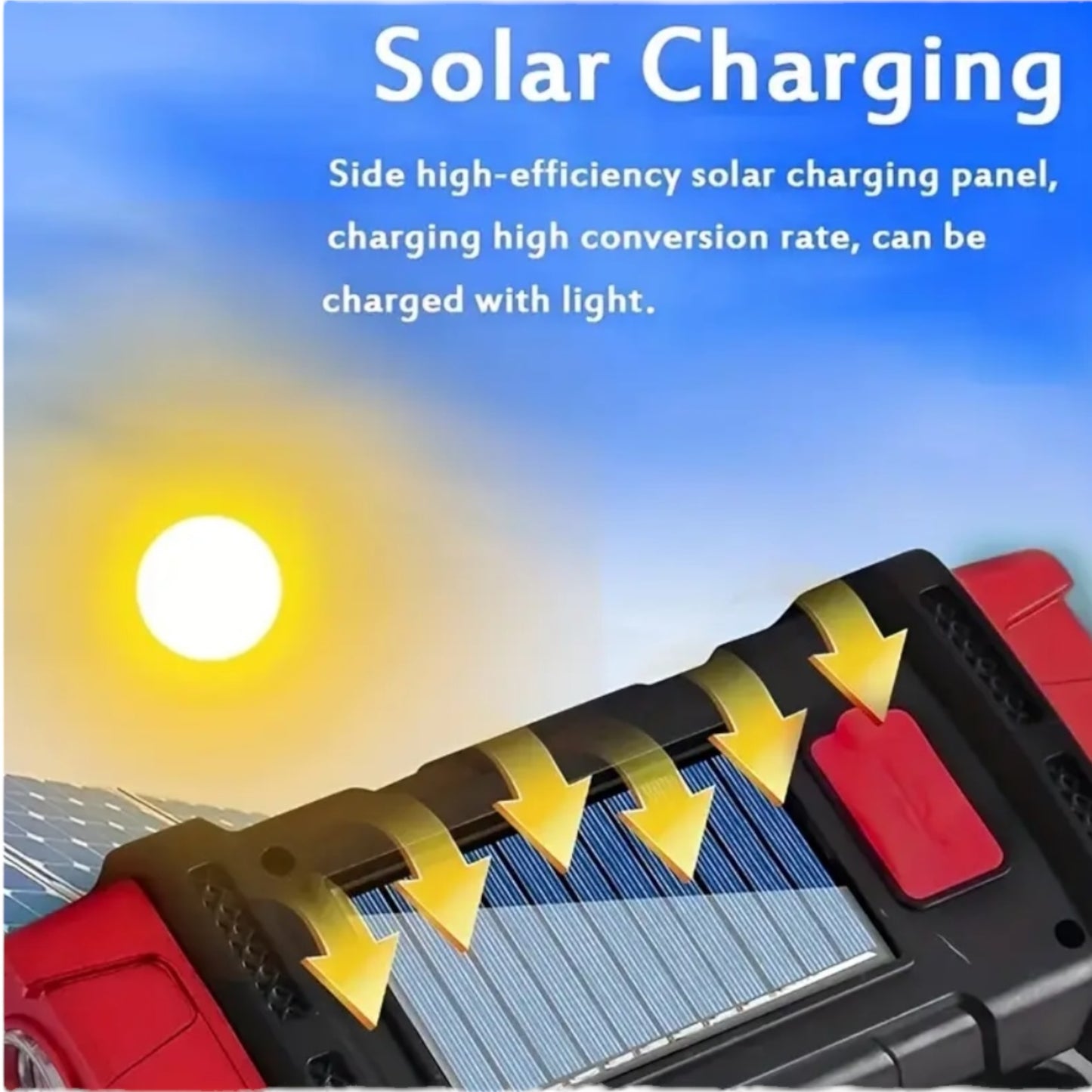 SolarFish - T200 - Solar Lamp with USB Charging