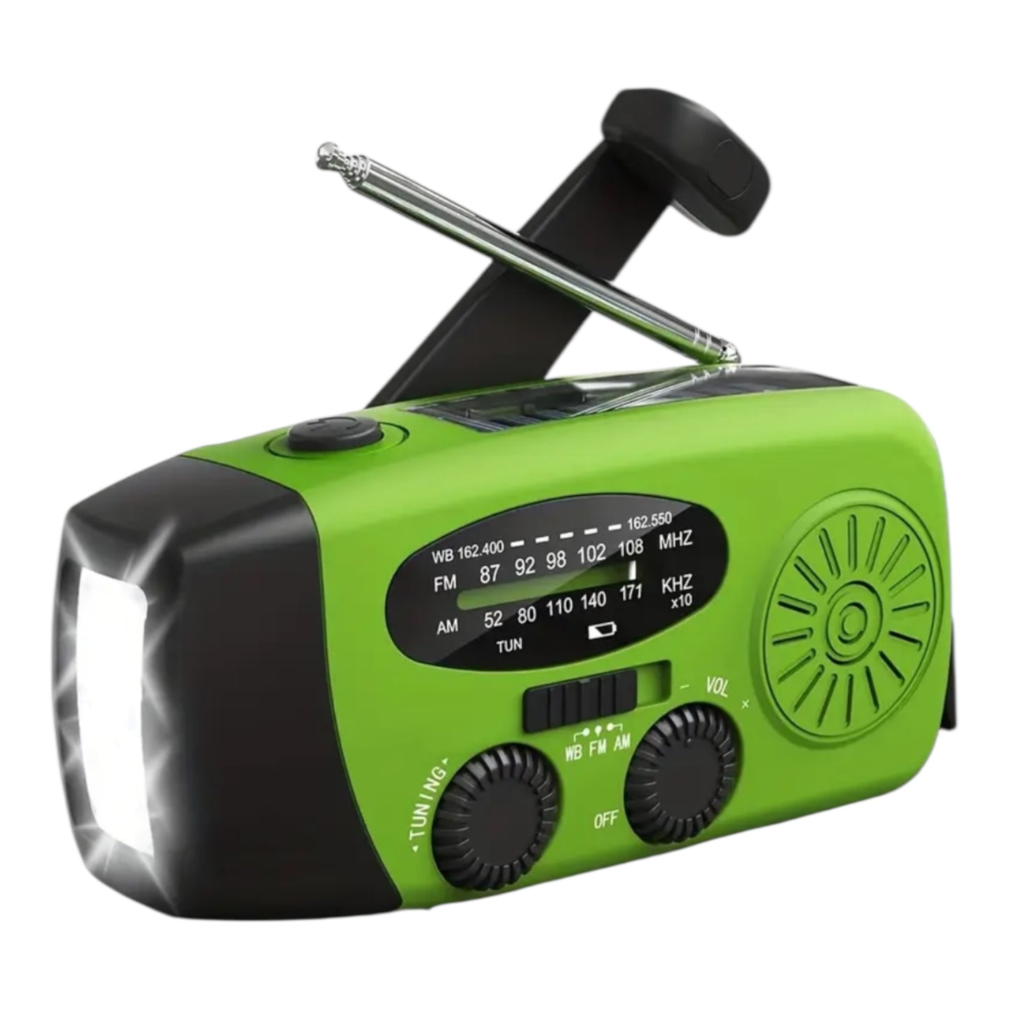 SolarFish - T201 - Emergency Solar Radio with Flashlight & Power Bank