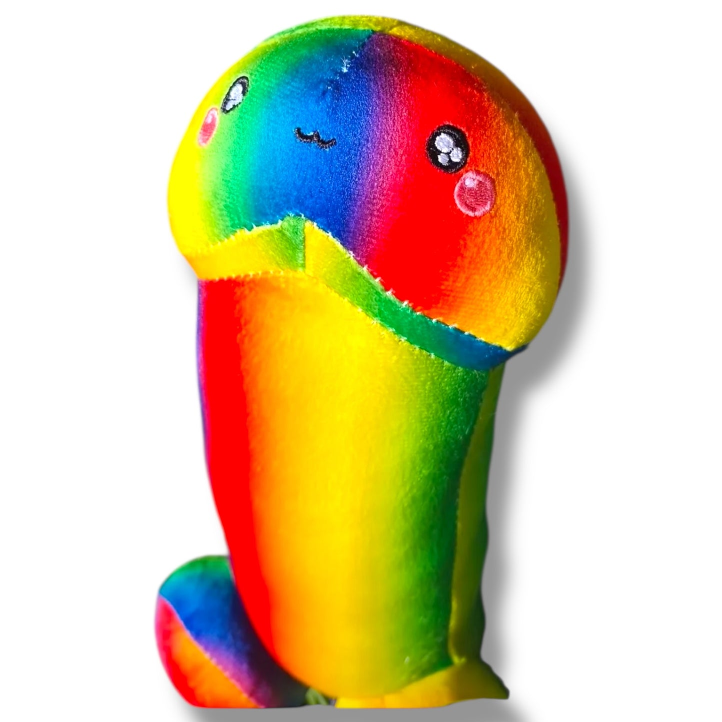 Kinky Pleasure - T224 - Plush Penis Rainbow Pride - 30cm