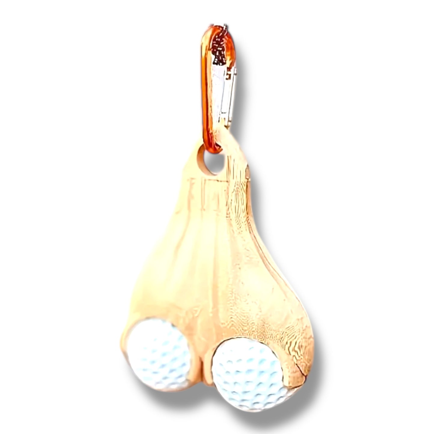 Kinky Pleasure - T204 - Golf Ball Holder for 2 Balls – Very Funny Novelty