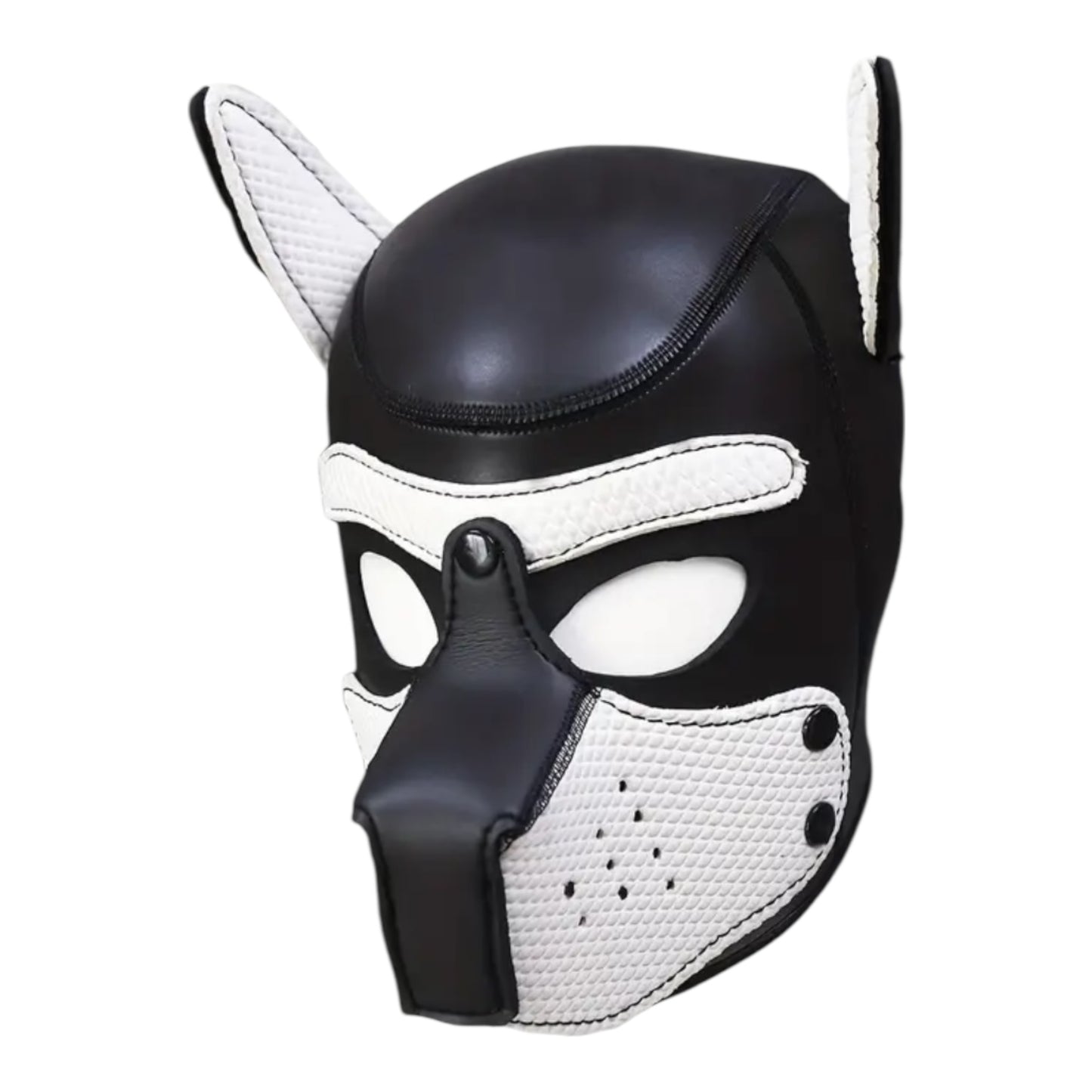 Kinky Pleasure - T220 - Puppy Play - Dog Mask - White