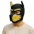 Kinky Pleasure - T219 - Puppy Play - Dog Mask - Yellow