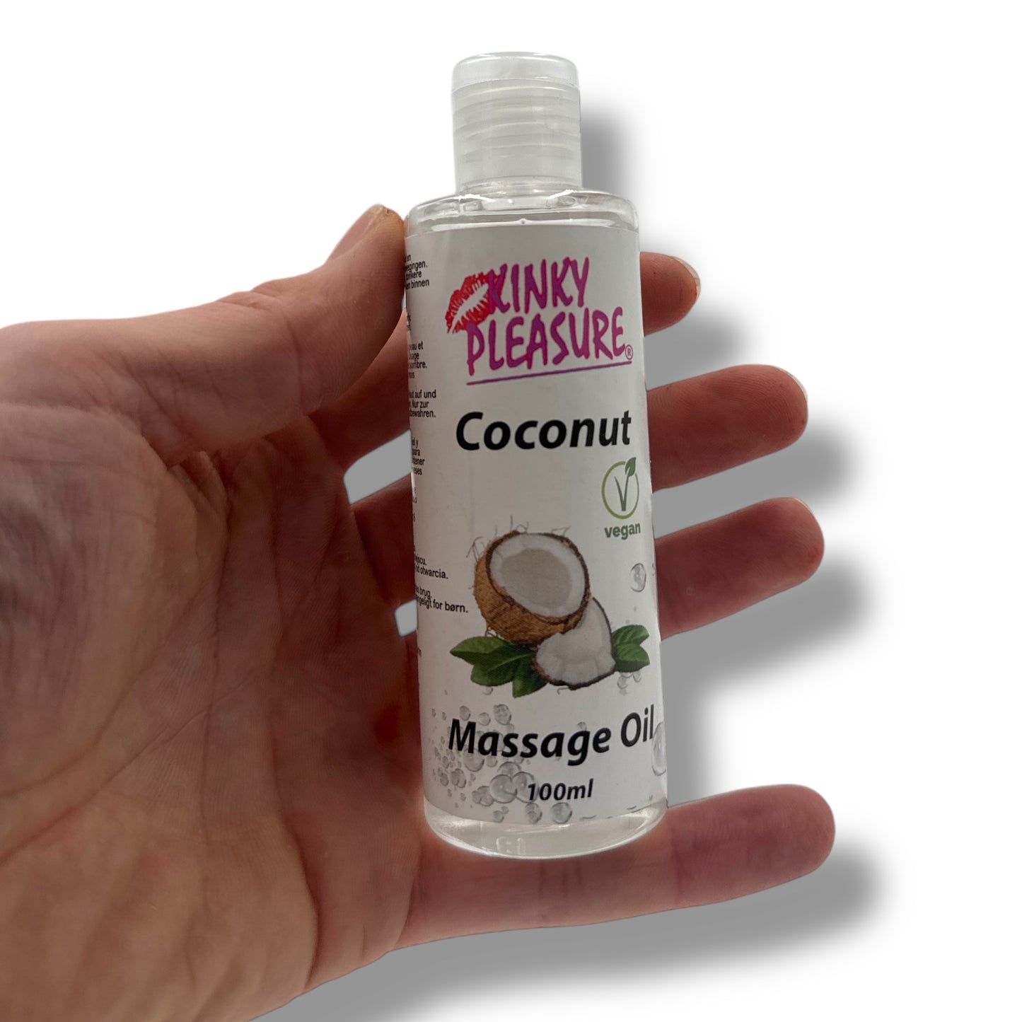Kinky Pleasure - Massage Oil - 3 Models – 300ml – Eucalyptus, Almond, Coconut (100ml each)
