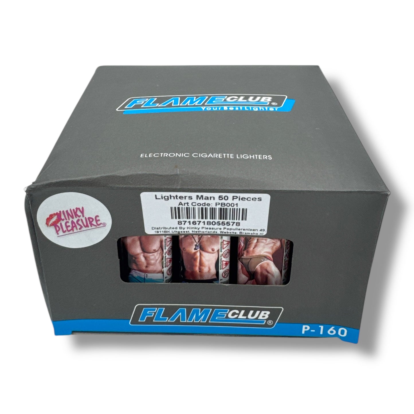 Kinky Pleasure - PB001 - Lighters Sexy Man - 50 Pieces