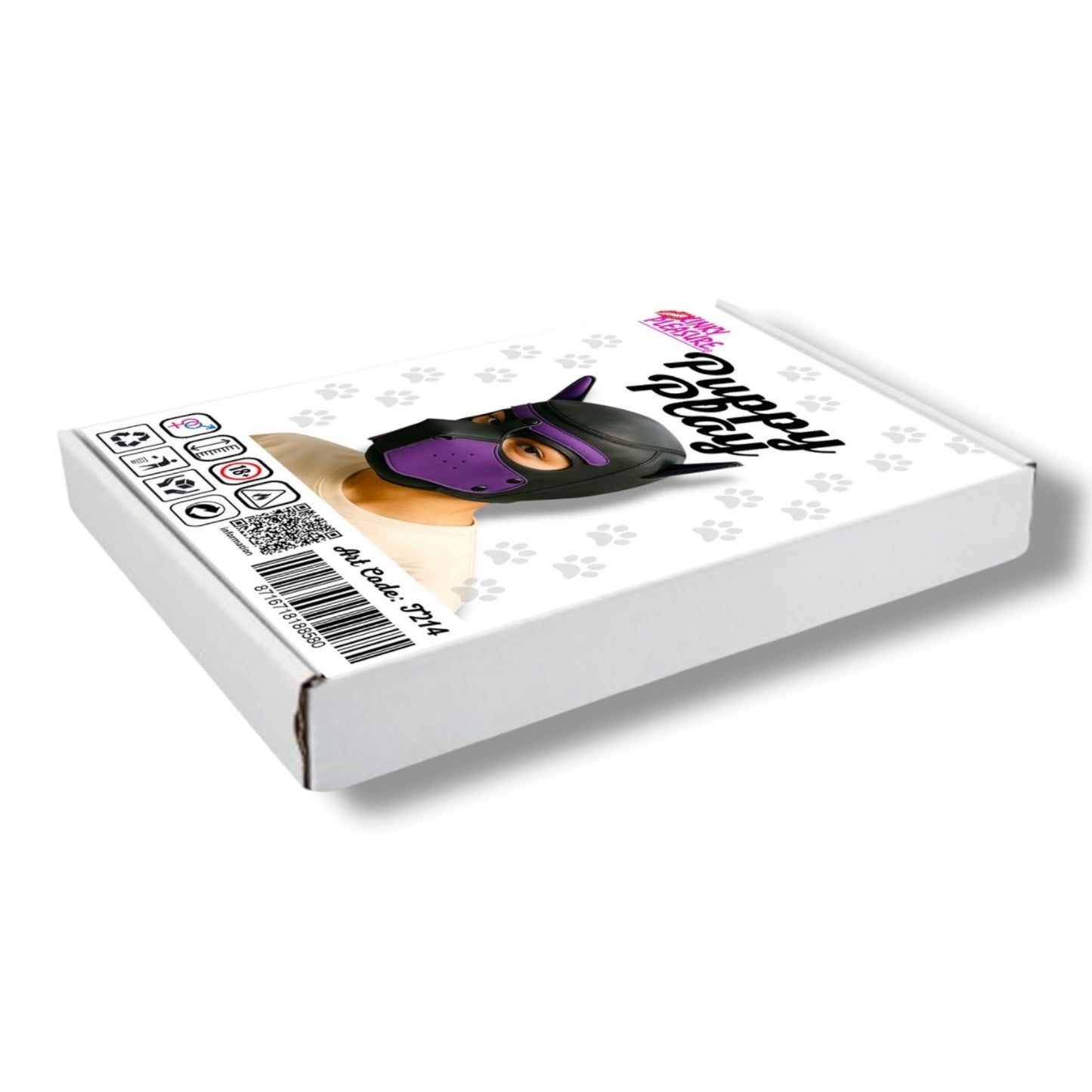 Kinky Pleasure - T214 - BDSM - Dog Mask - Purple