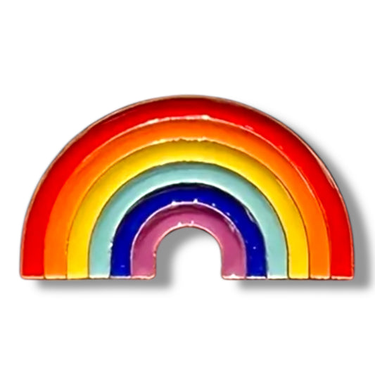 Kinky Pleasure - KPB004 - Badge / Pin - Rainbow - Model 1