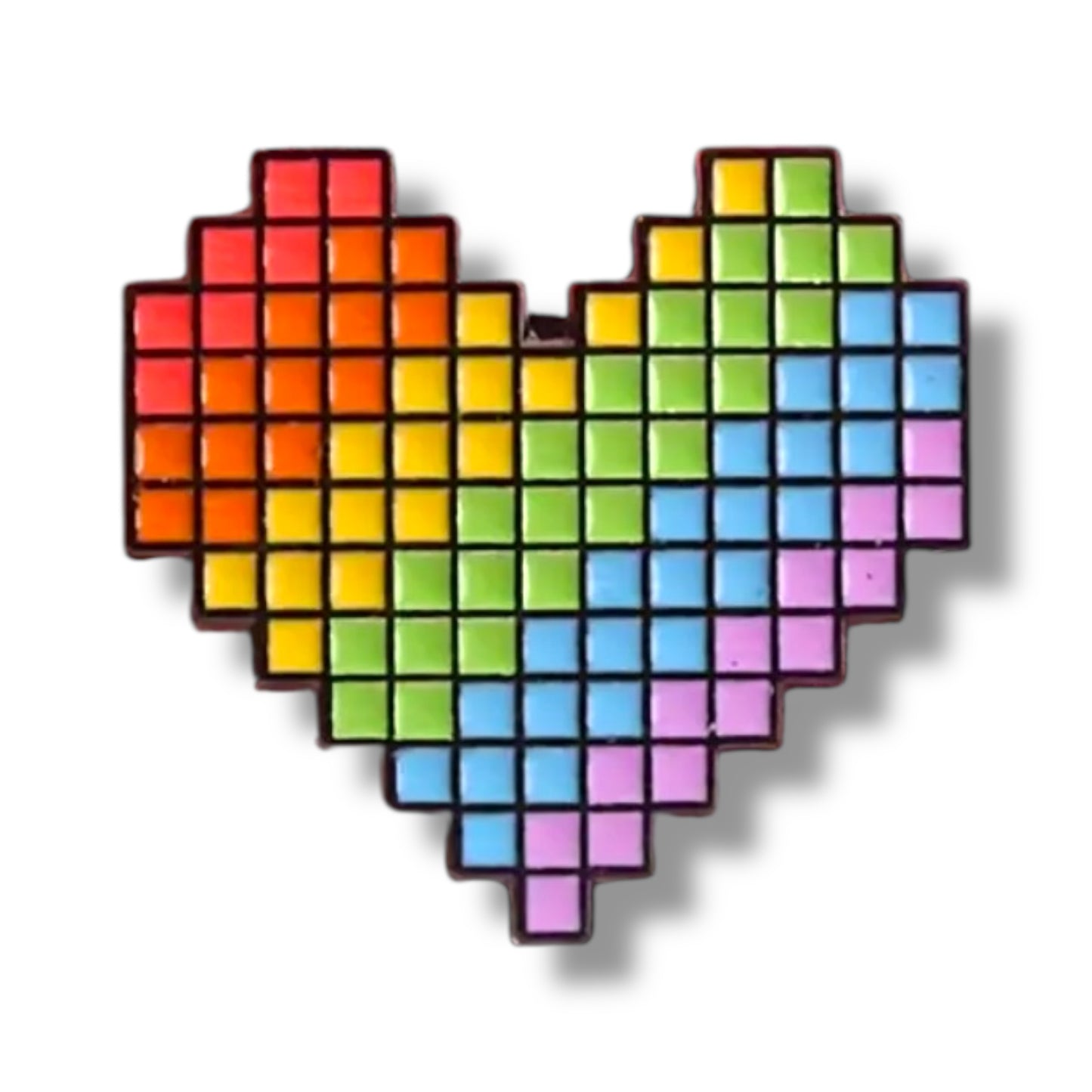 Kinky Pleasure - KPB001 - Badge / Pin - Graphic Heart – 3 x 4 cm