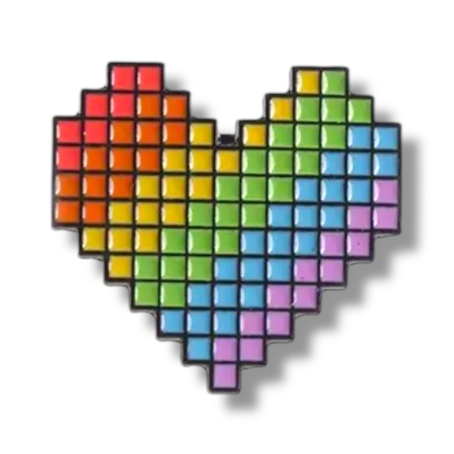 Kinky Pleasure - KPB001 - Badge / Pin - Graphic Heart – 3 x 4 cm