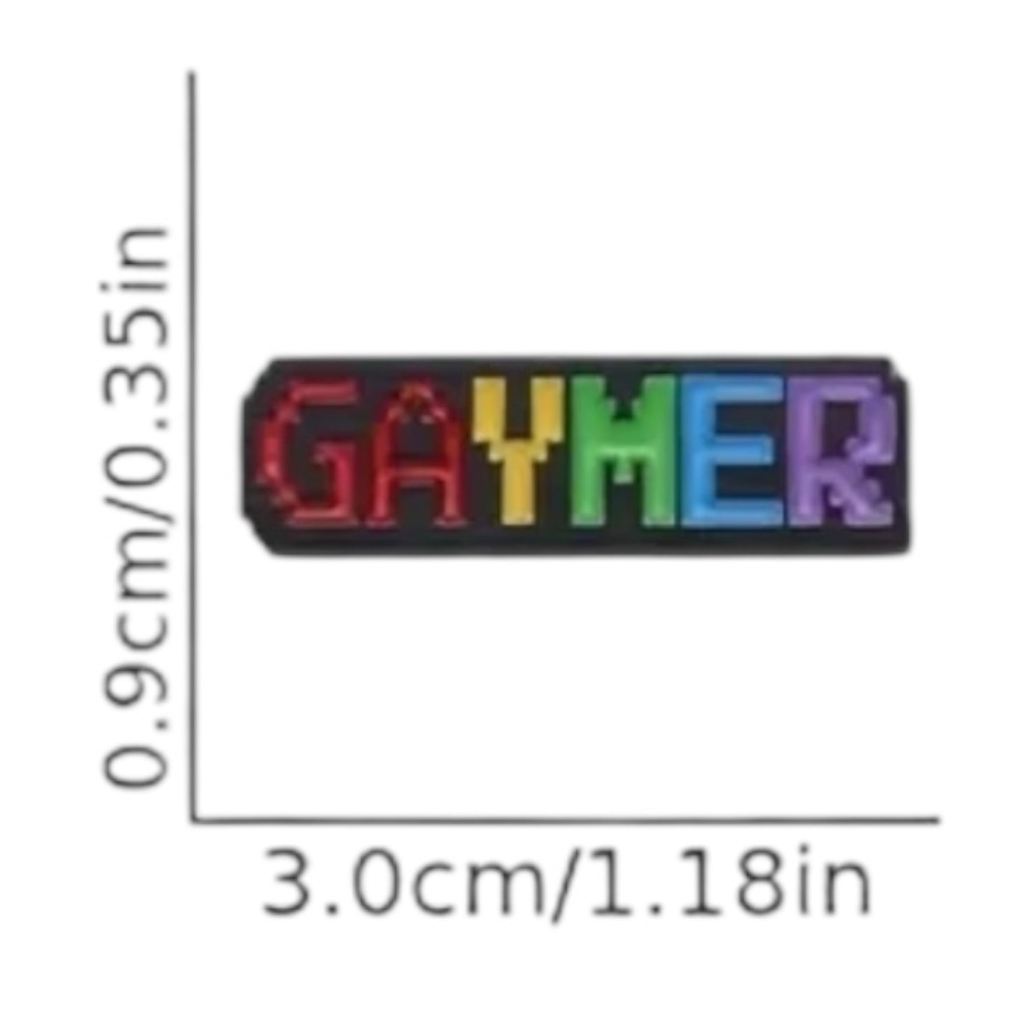 Kinky Pleasure - KPB007 - Badge / Pin - Gaymer - 0,9x3cm