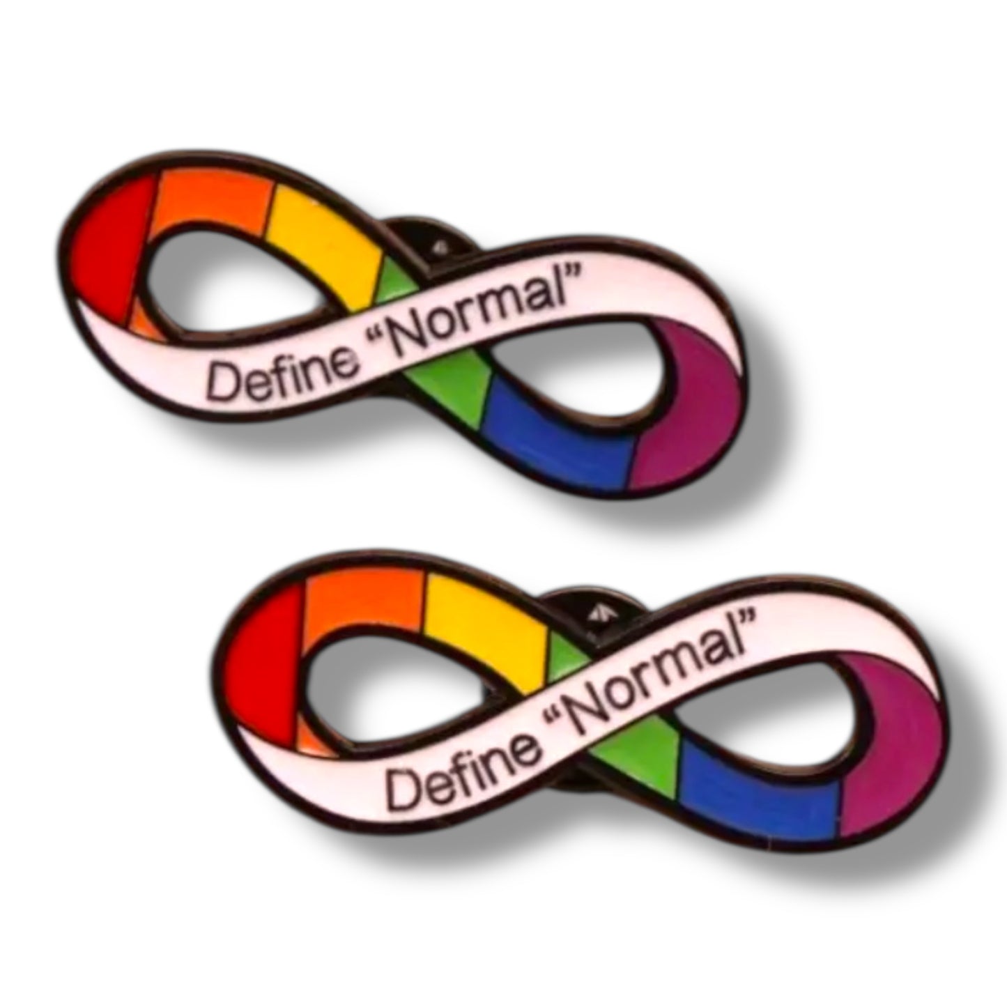 Kinky Pleasure - KPB019 - Badge / Pin - Define Normal - 4,5x2,0cm