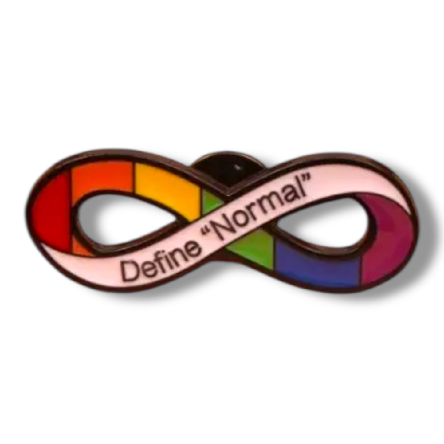 Kinky Pleasure - KPB019 - Badge / Pin - Define Normal - 4,5x2,0cm