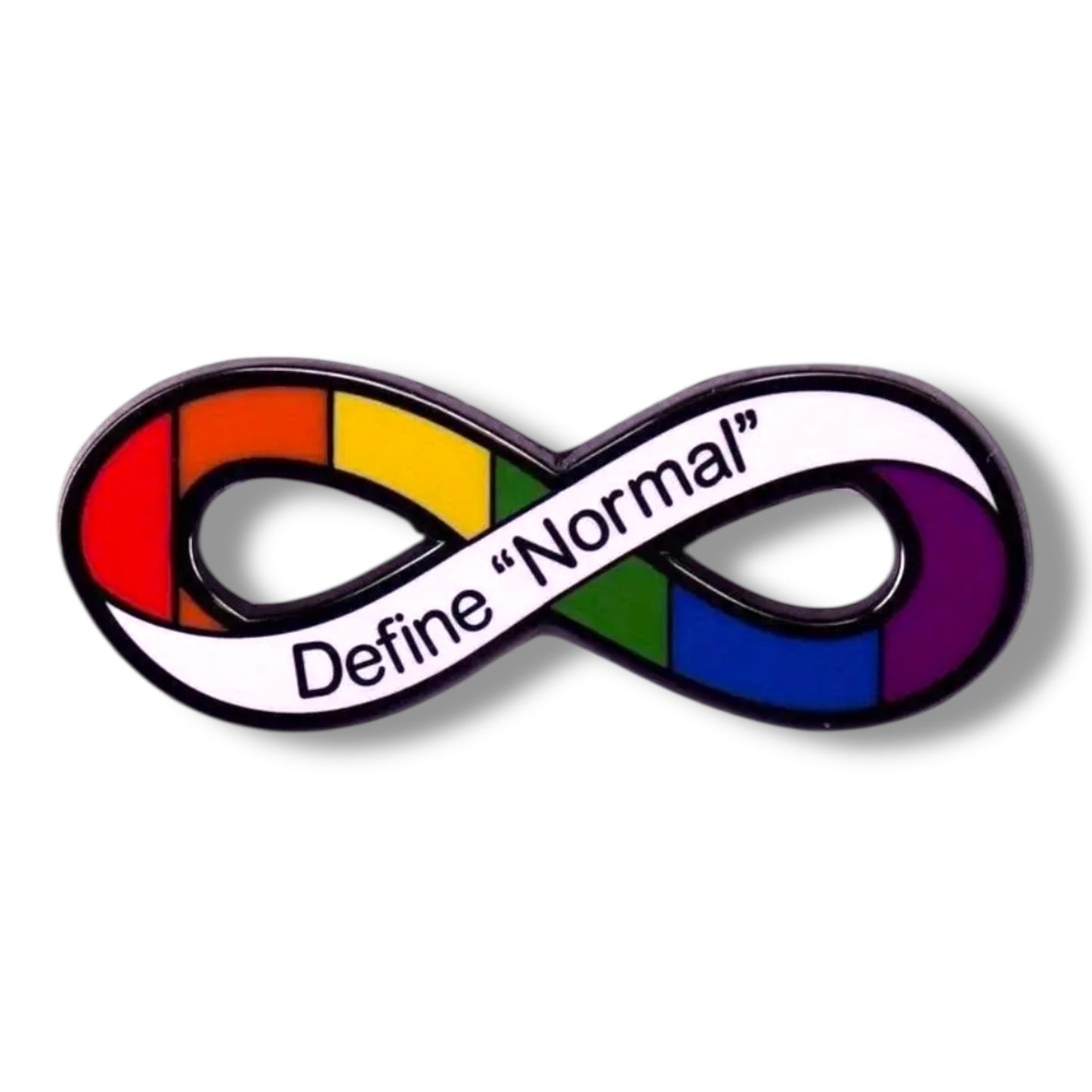 Kinky Pleasure - KPB019 - Badge / Pin - Define Normal - 4,5x2,0cm