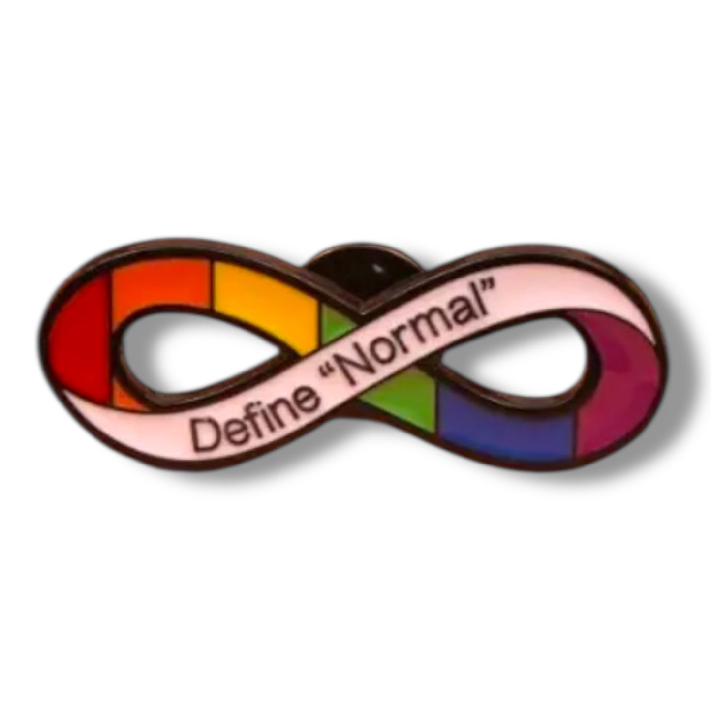 Kinky Pleasure - KPB019 - Badge / Pin - Define Normal - 4,5x2,0cm