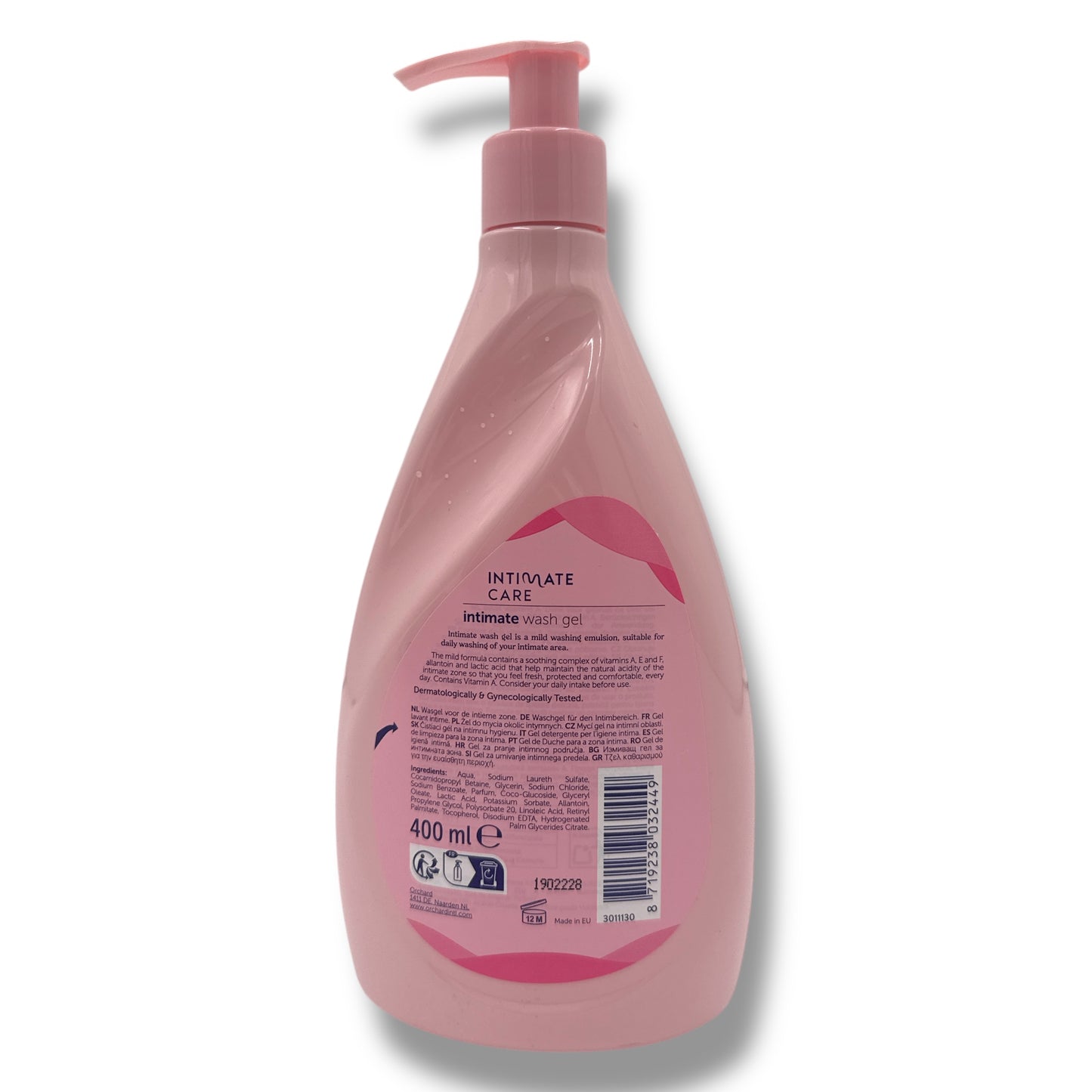 Kinky Pleasure - AC184 - Intimate Wash Gel 400ml Washing For Your Intimate Area