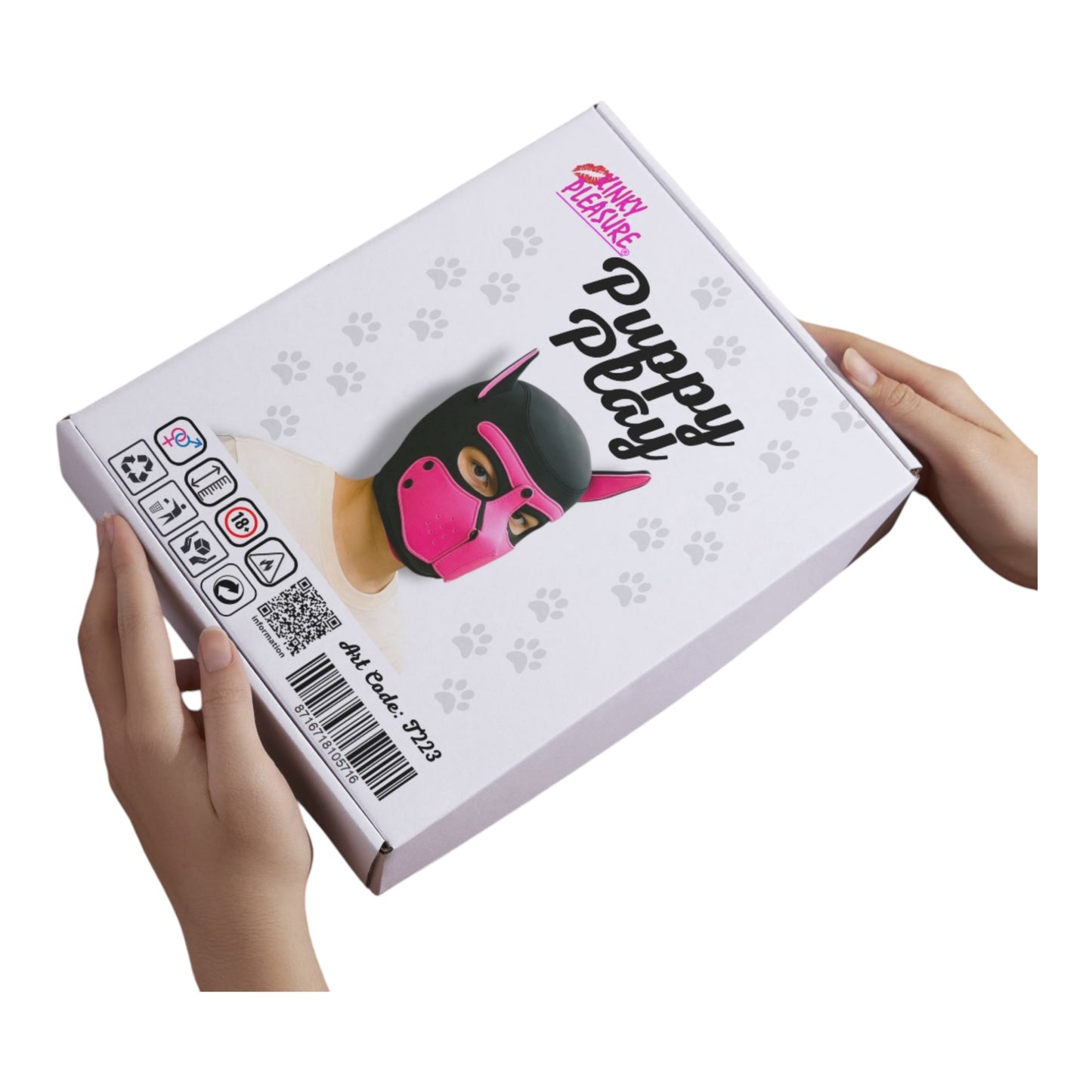 Kinky Pleasure - T223 - BDSM - Dog Mask - Pink