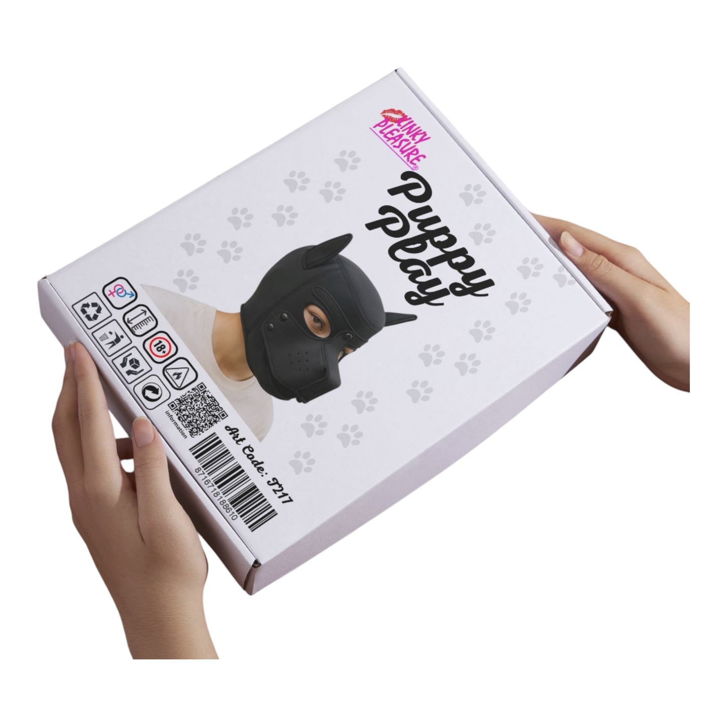 Kinky Pleasure - T217 - BDSM - Dog Mask - Black