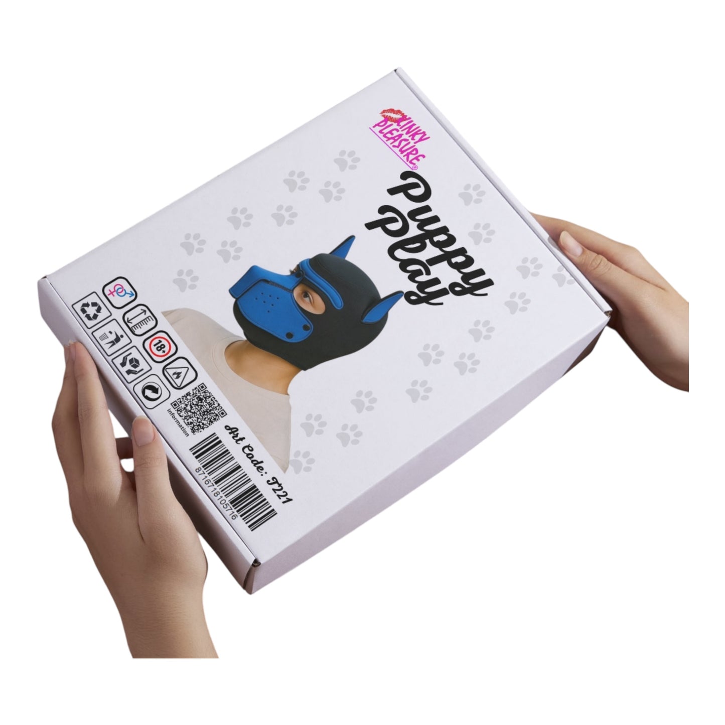Kinky Pleasure - T221 - BDSM - Dog Mask - Blue