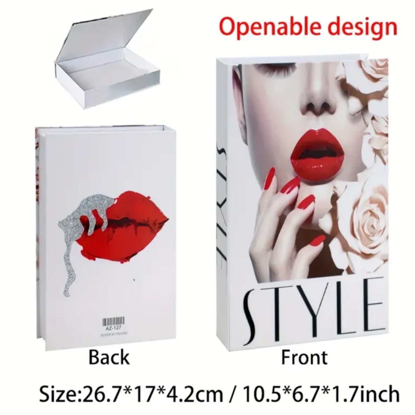 Kinky Pleasure - T127 - Fake Book with Storage Space Inside - 8 Models - 26.7x17x4.2cm