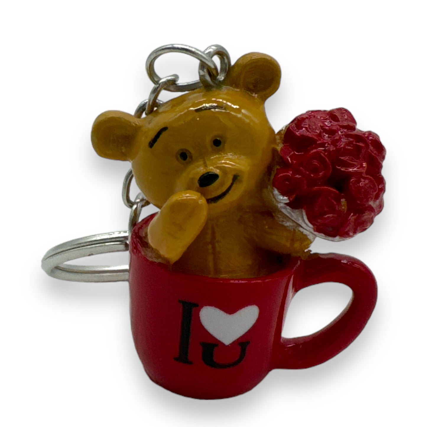 Kinky Pleasure - KPK050 - Keychain - Bear I Love You Flowers