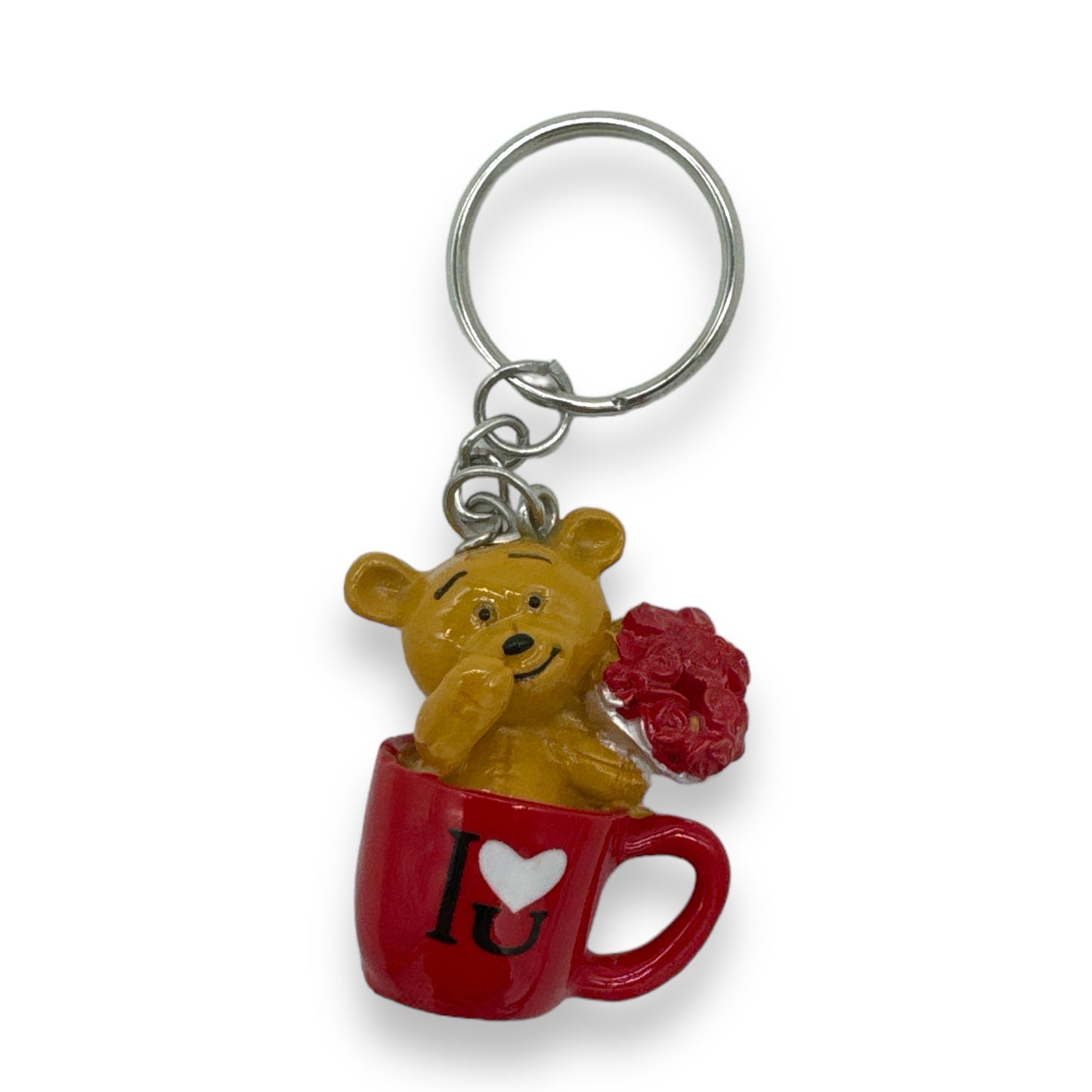 Kinky Pleasure - KPK050 - Keychain - Bear I Love You Flowers