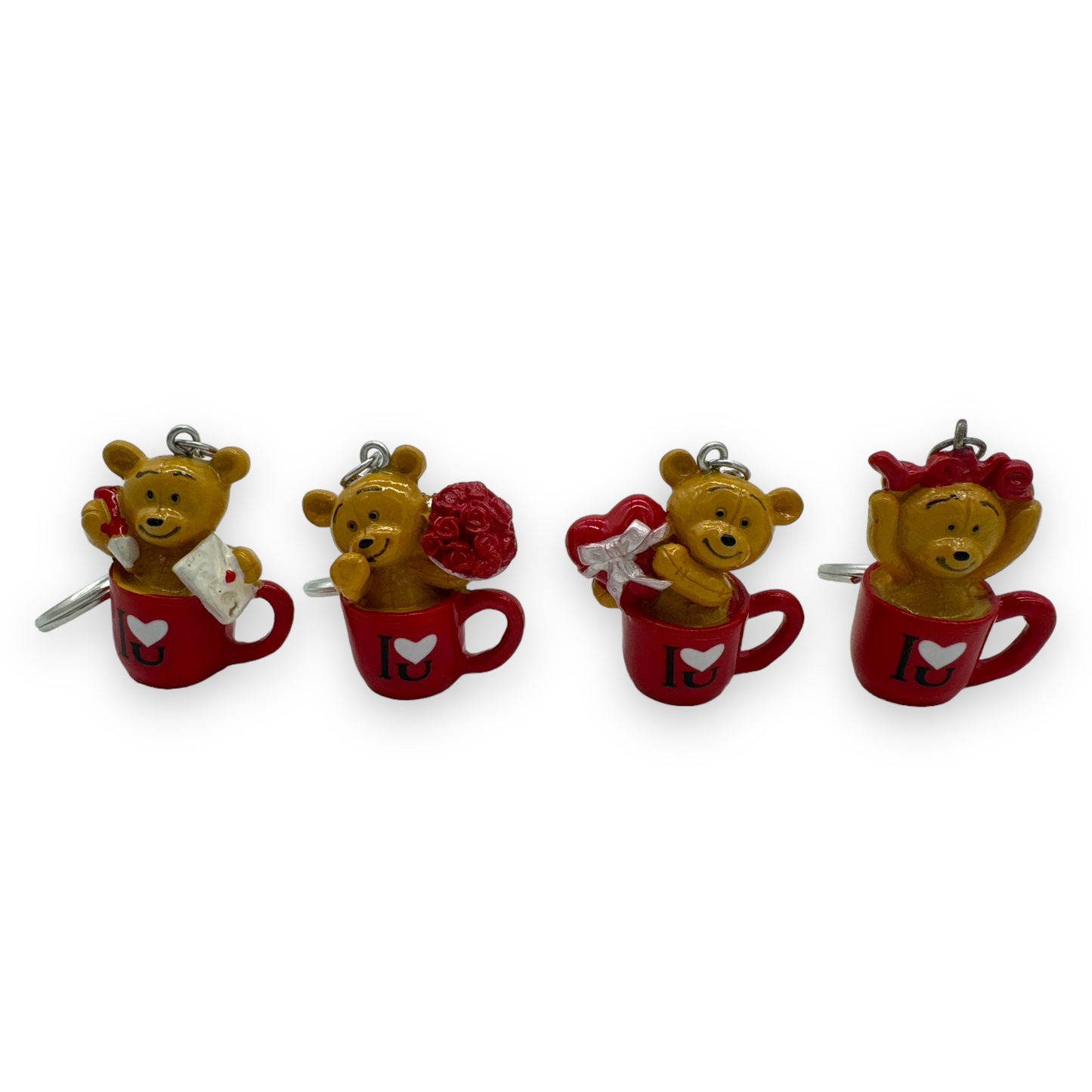 Kinky Pleasure - KPK050 - Keychain - Bear I Love You Flowers