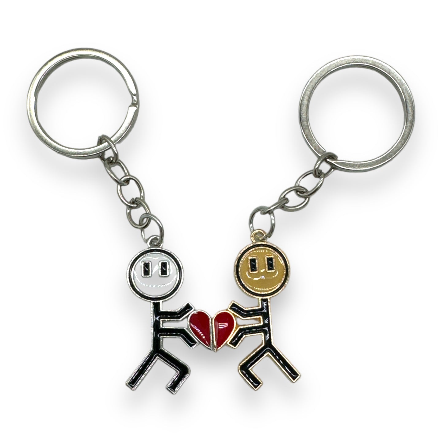 Kinky Pleasure - KPK059 - Keychain - Couple Making Heart - 1 Pair