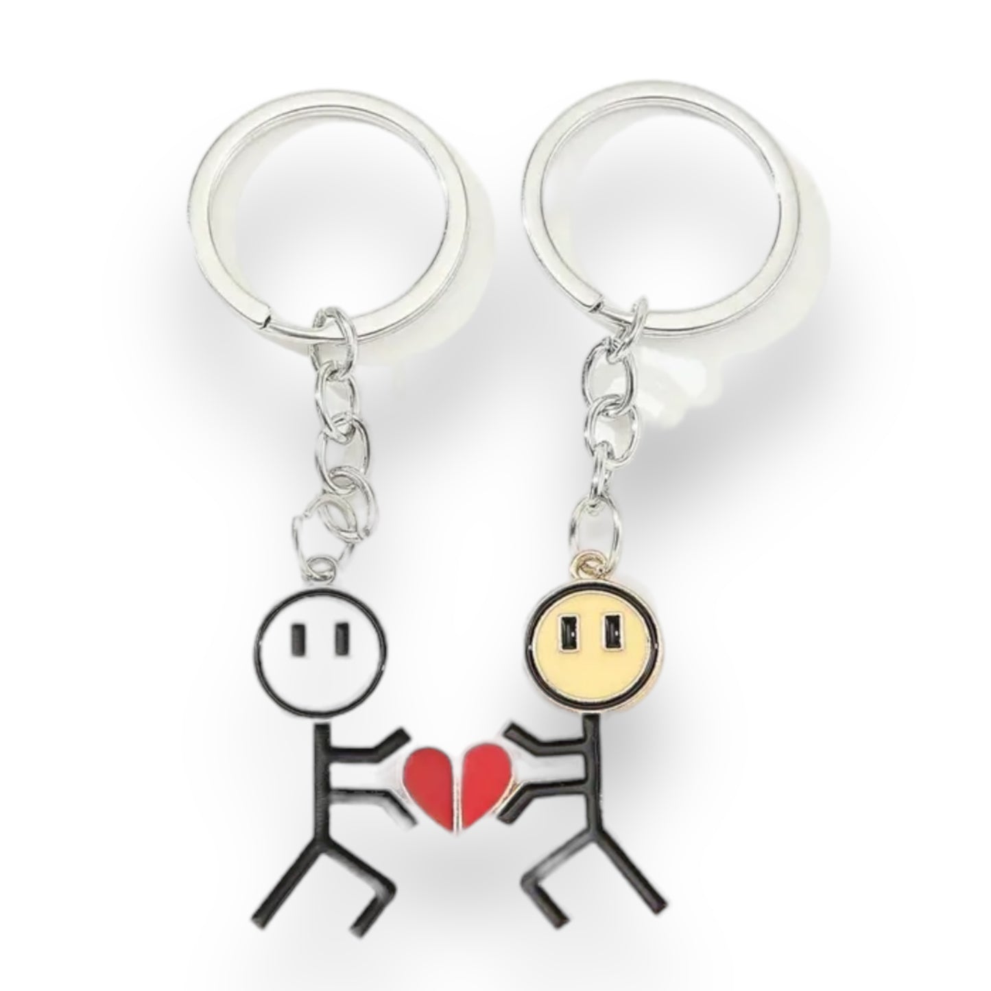 Kinky Pleasure - KPK059 - Keychain - Couple Making Heart - 1 Pair