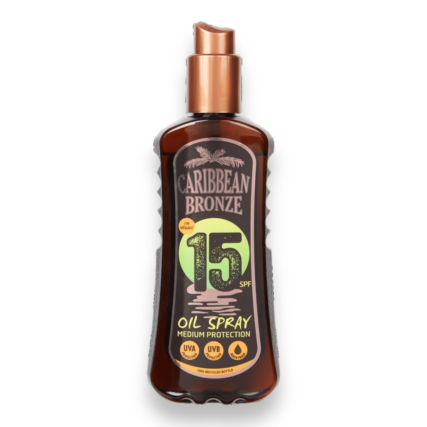 Kinky Pleasure - AC134 - Sun Cream - Caribbean Bronze - Oil Spray - SPF 30 & SPF 15- 200ml