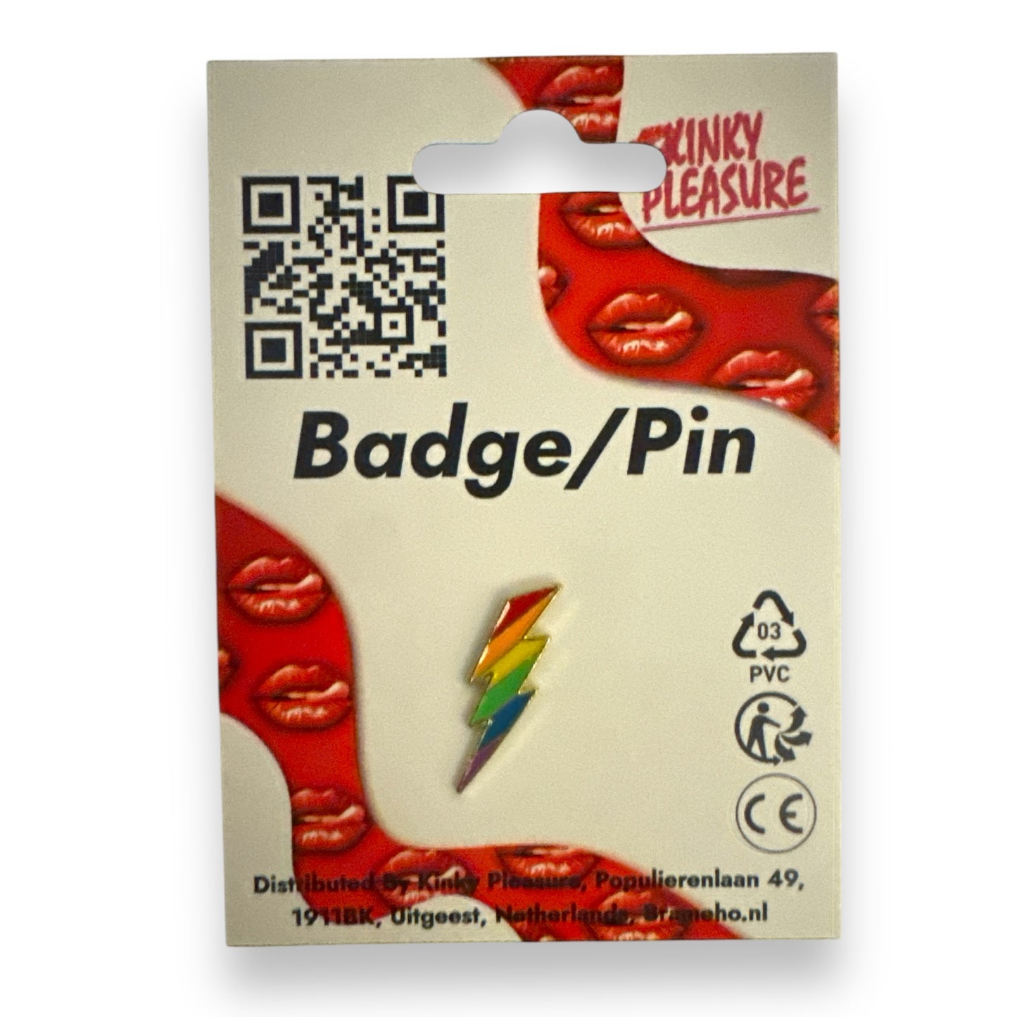 Kinky Pleasure - KPB052 - Badge / Pin - Thunder