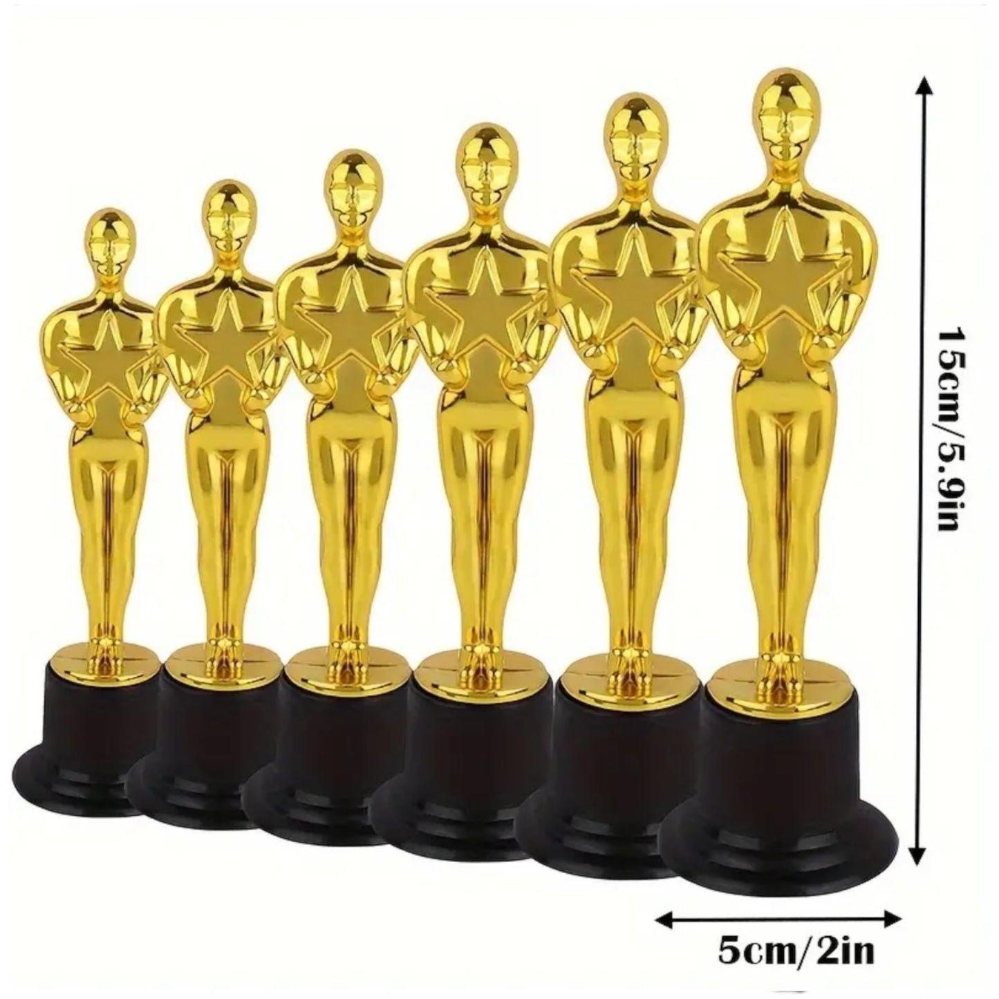 Kinky Pleasure - T129 - Golden Award Troffee - 15x5cm