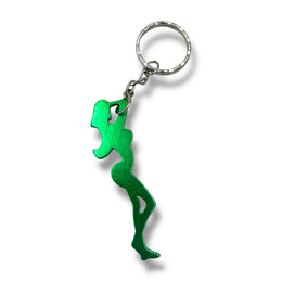 Kinky Pleasure - KPK032 - Keychain - Bottle Opener - Sexy Body Woman - Green