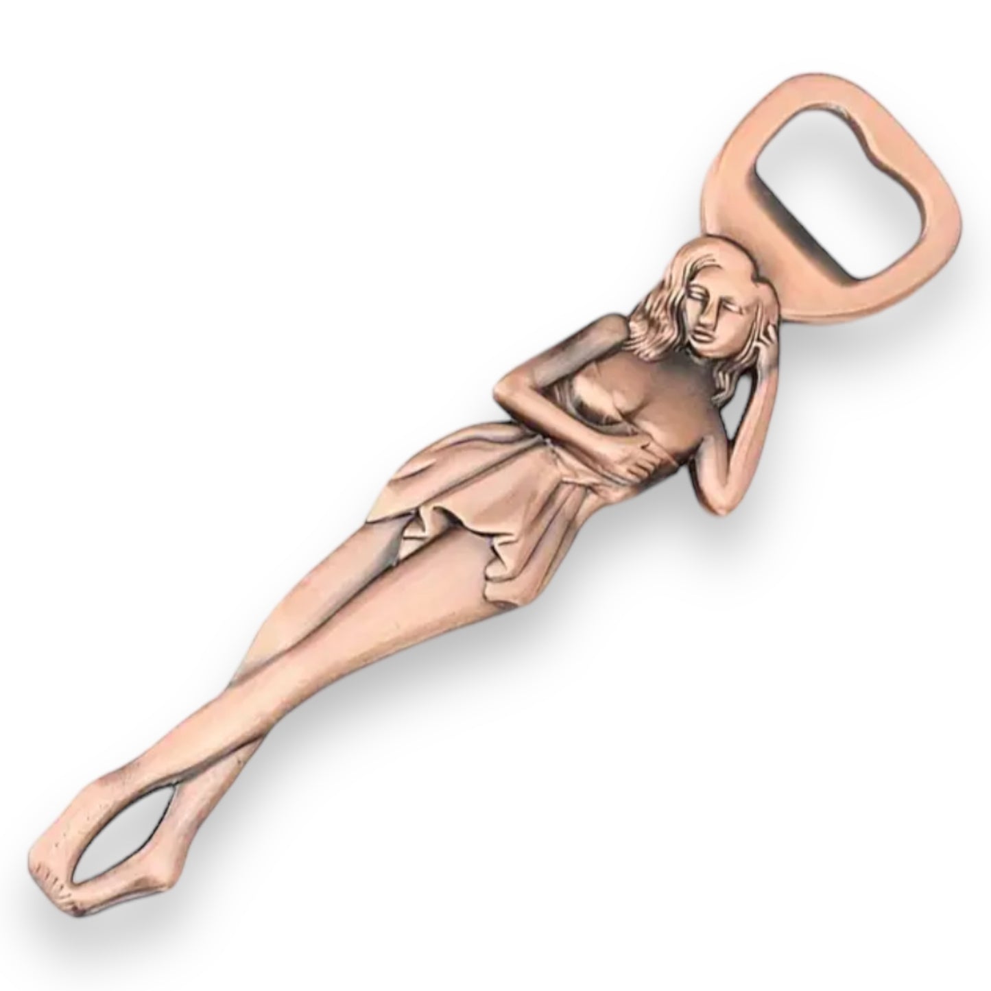 Kinky Pleasure - T092 - Sexy Woman Opener - 3.5 x 15.7cm - Bronze