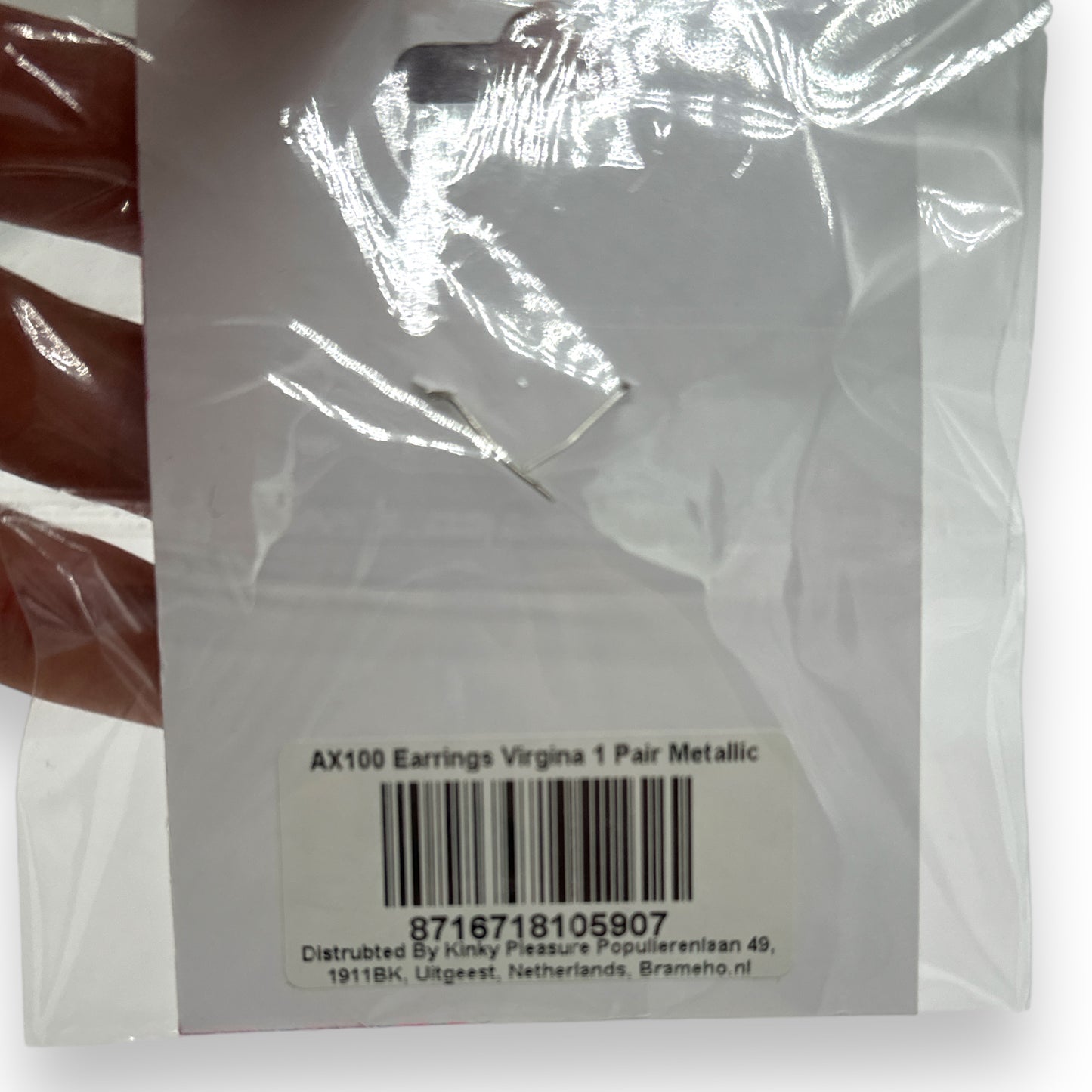 Kinky Pleasure - AX100 - Earrings - Vagina Shaped Earrings
