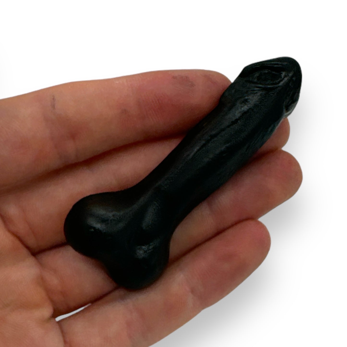 Kinky Pleasure - KPC004 - Super Fun Willy Candy In Glass Display Jar - Liquorice - 1KG