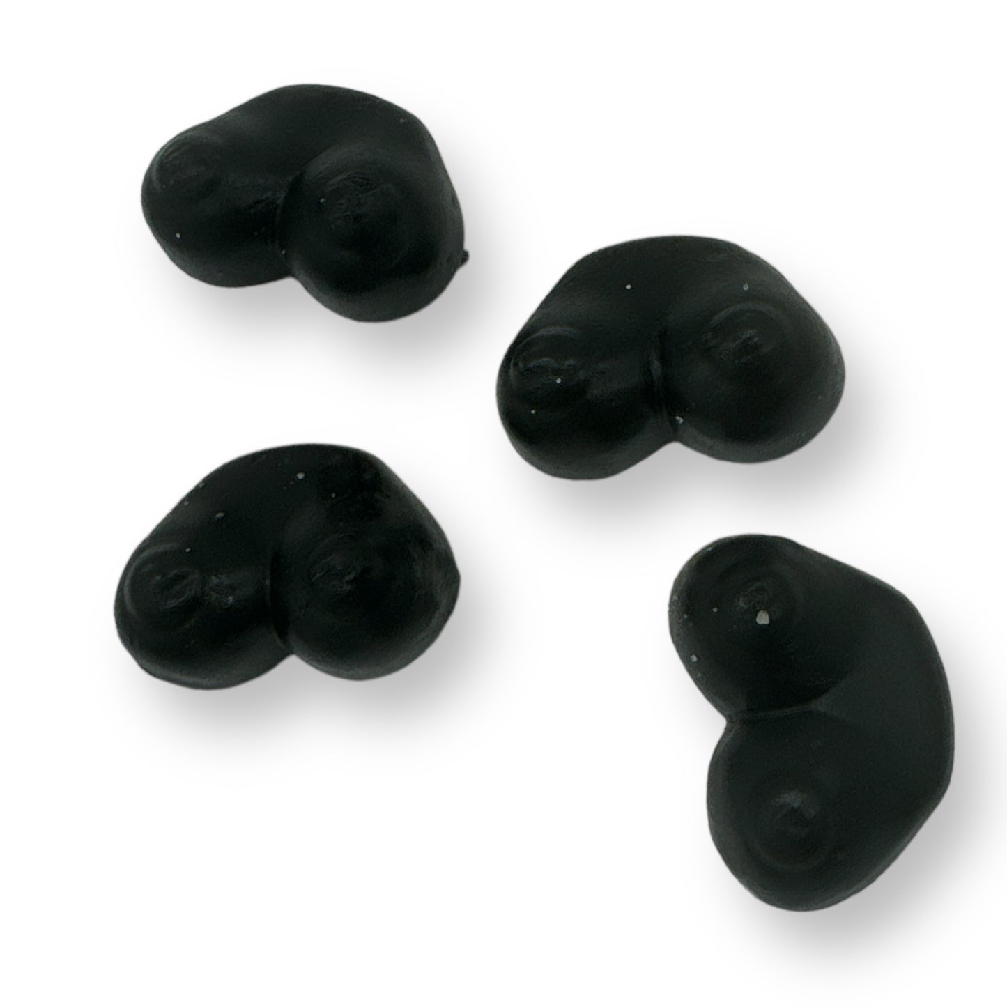 Kinky Pleasure - KPC005 - Super Fun Boobs Candy In Glass Display Jar - Liquorice - 1KG