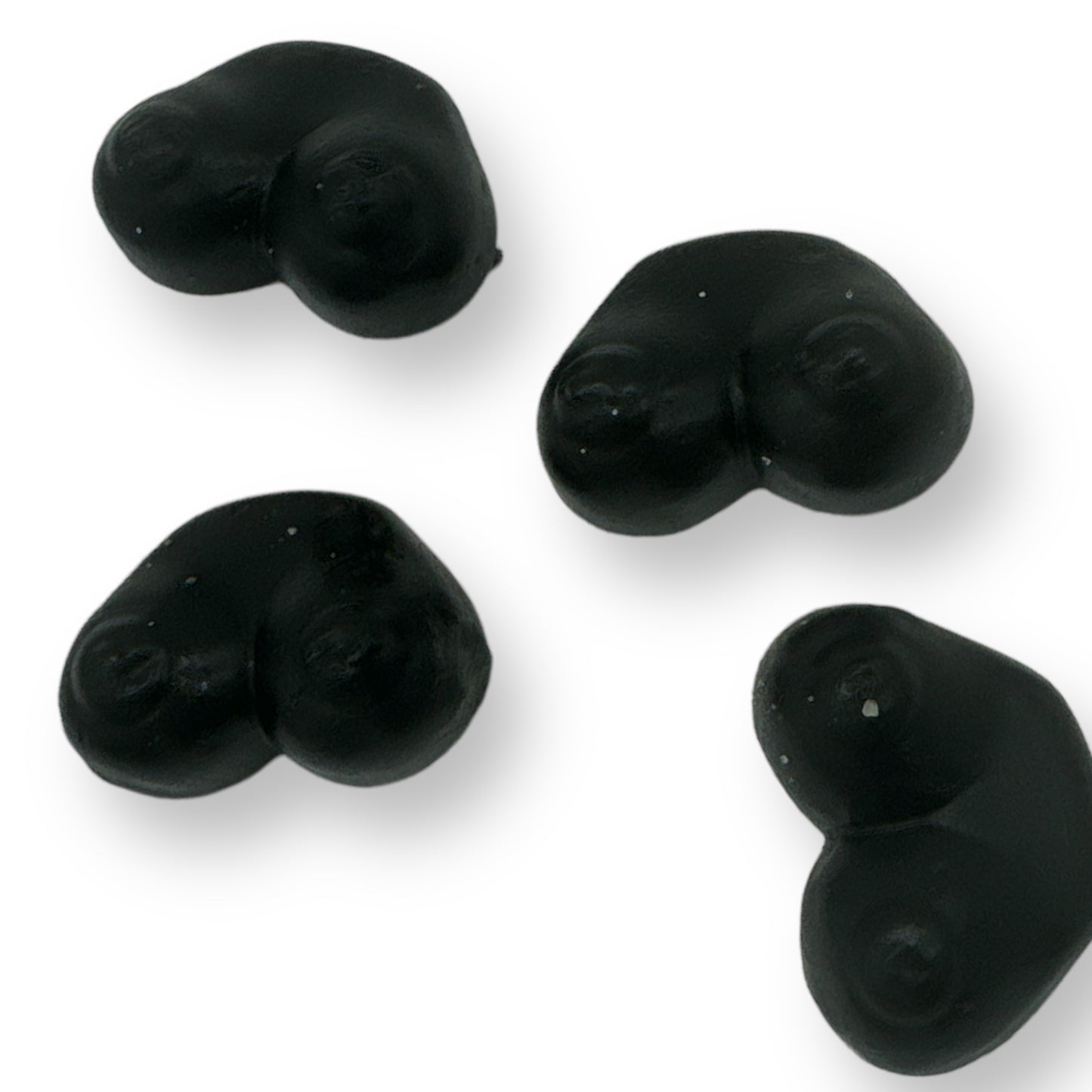 Kinky Pleasure - KPC005 - Super Fun Boobs Candy In Glass Display Jar - Liquorice - 1KG